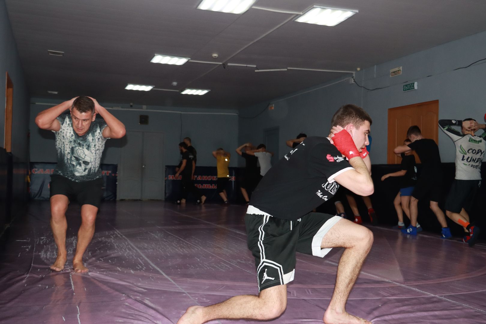 спорт, истра, тренировка по самбо, вертикалки