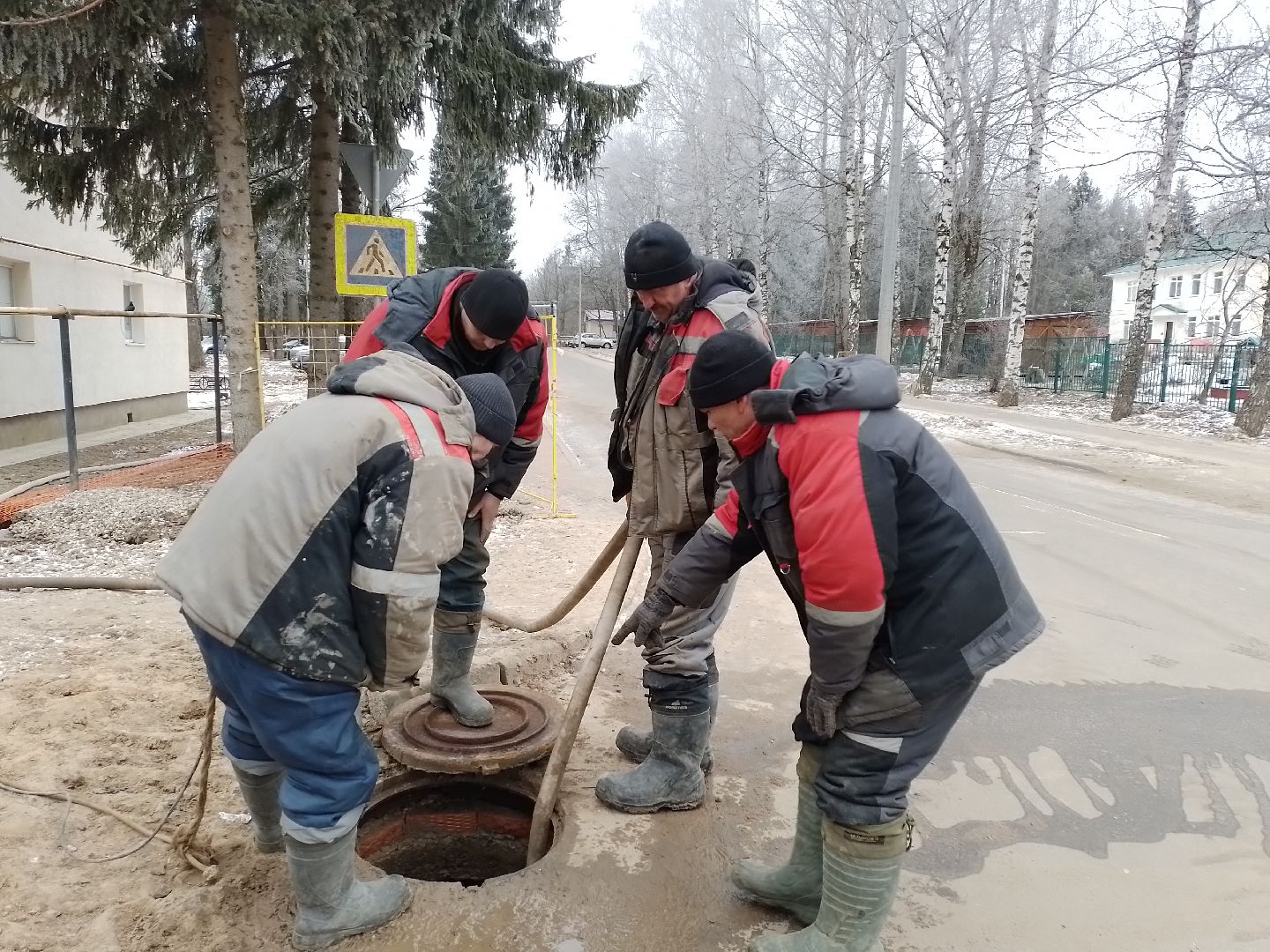 городской округ восход, жкх, трубопровод, вертикалки, ремонтные работы,холодная вода,