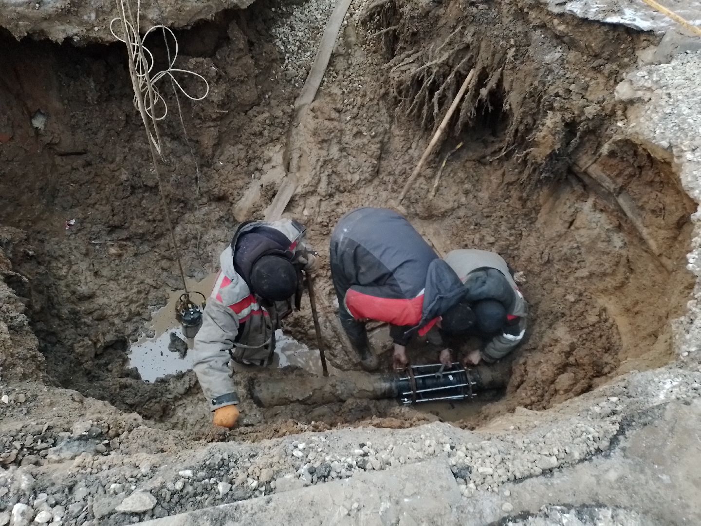городской округ восход, жкх, трубопровод, вертикалки, ремонтные работы,холодная вода,