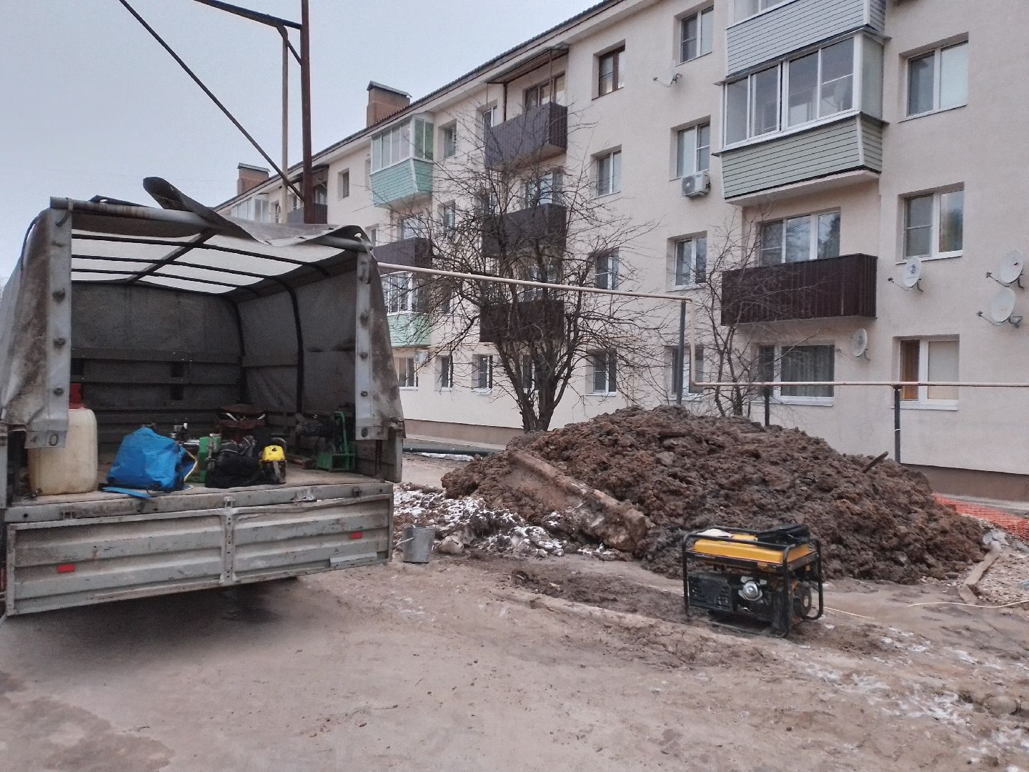городской округ восход, жкх, трубопровод, вертикалки, ремонтные работы,холодная вода,