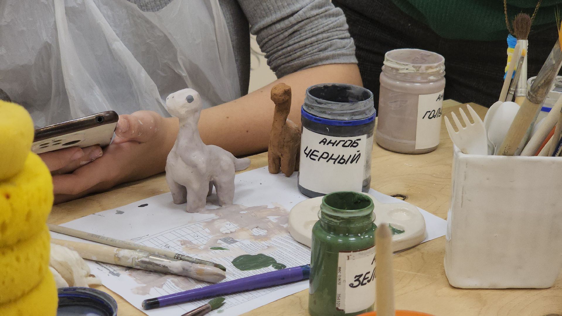 котельники, лепка, глина, реабилитационный центр, помощь, занятия,