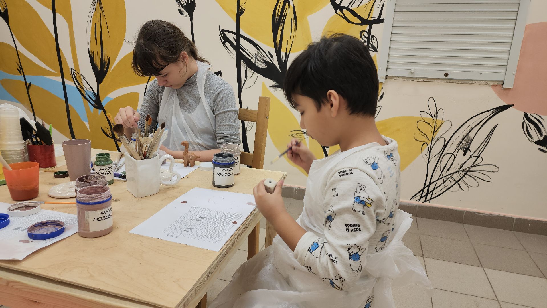 котельники, лепка, глина, реабилитационный центр, помощь, занятия,