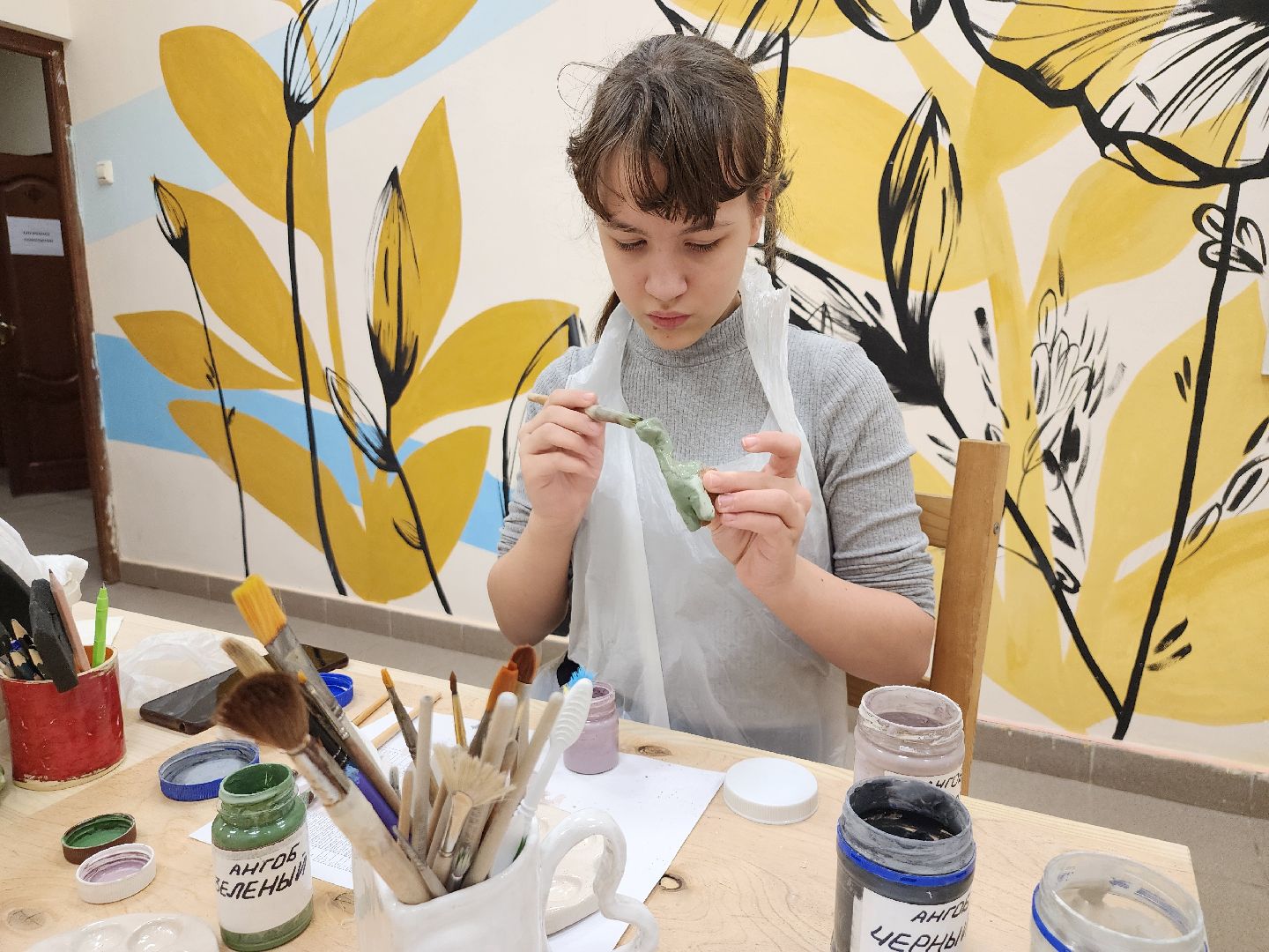 котельники, лепка, глина, реабилитационный центр, помощь, занятия,