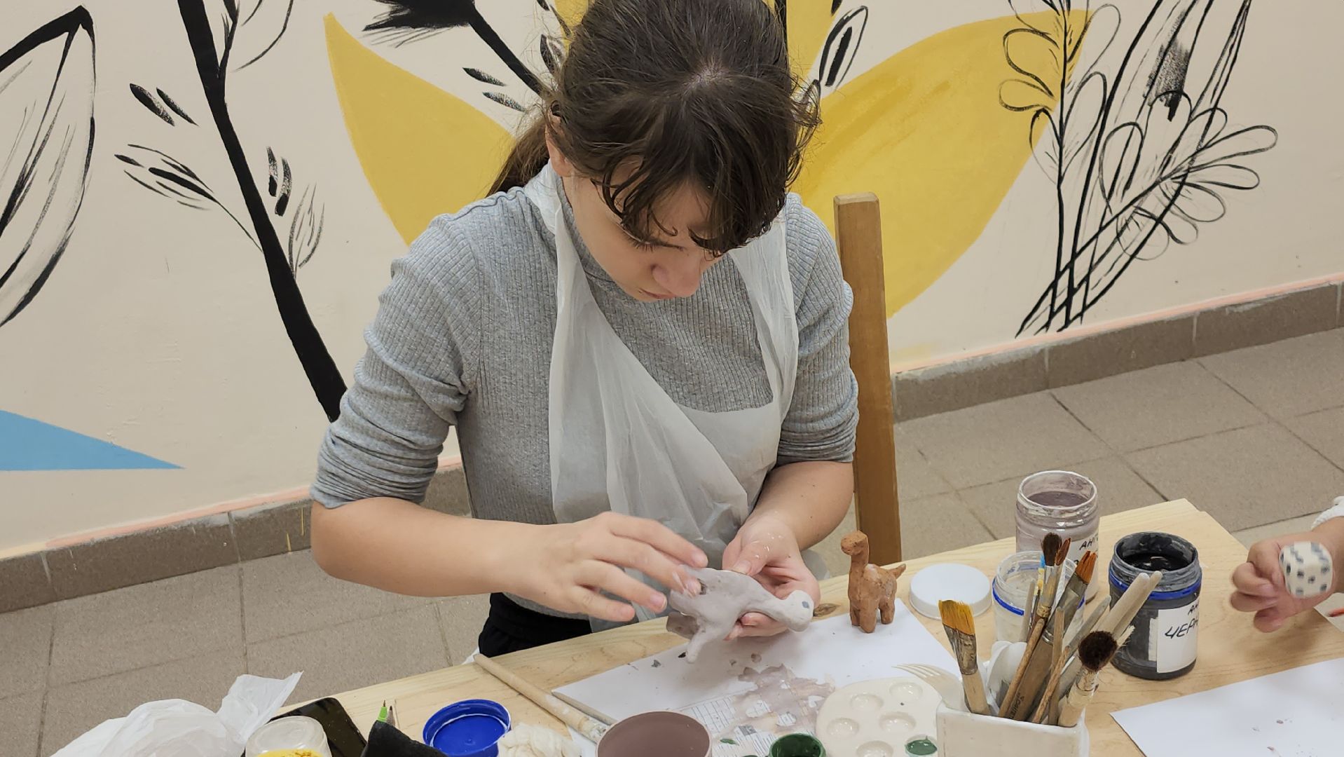 котельники, лепка, глина, реабилитационный центр, помощь, занятия,