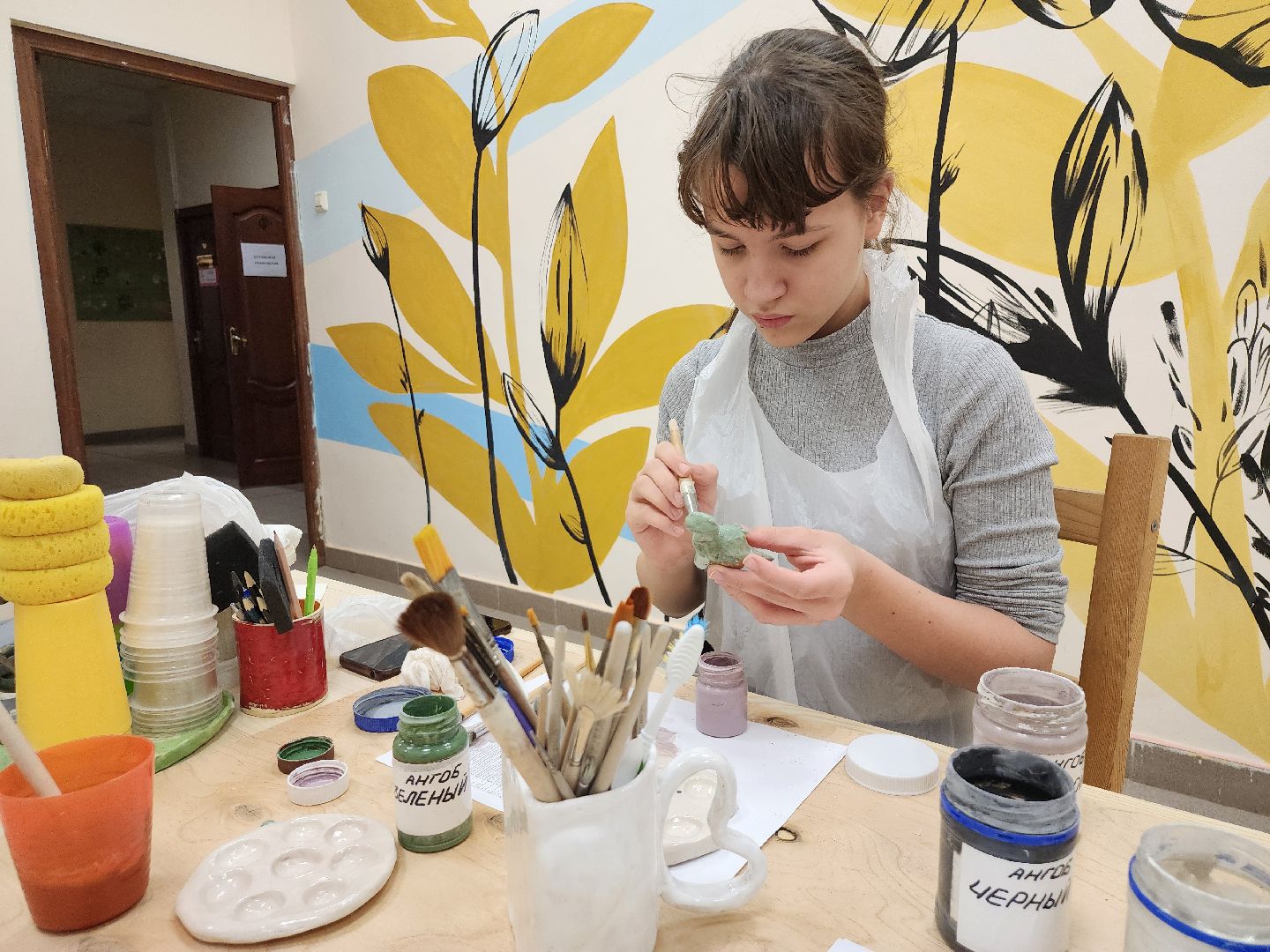 котельники, лепка, глина, реабилитационный центр, помощь, занятия,