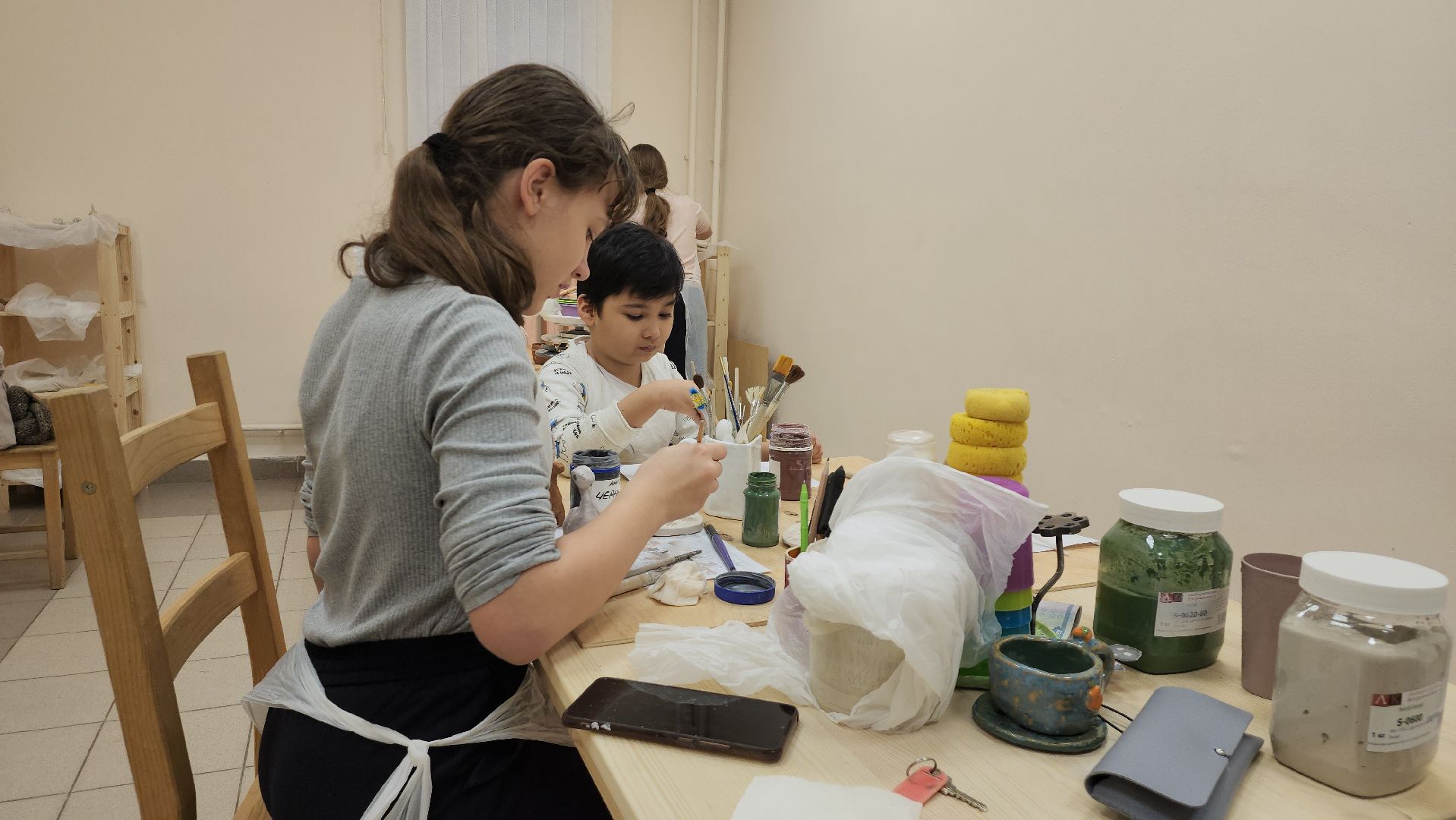 котельники, лепка, глина, реабилитационный центр, помощь, занятия,