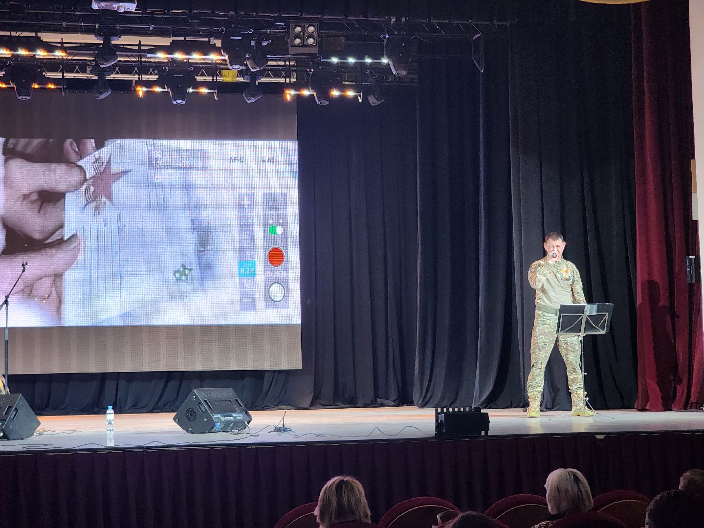 Концерт, Военные песни, Доброволец, вертикалки