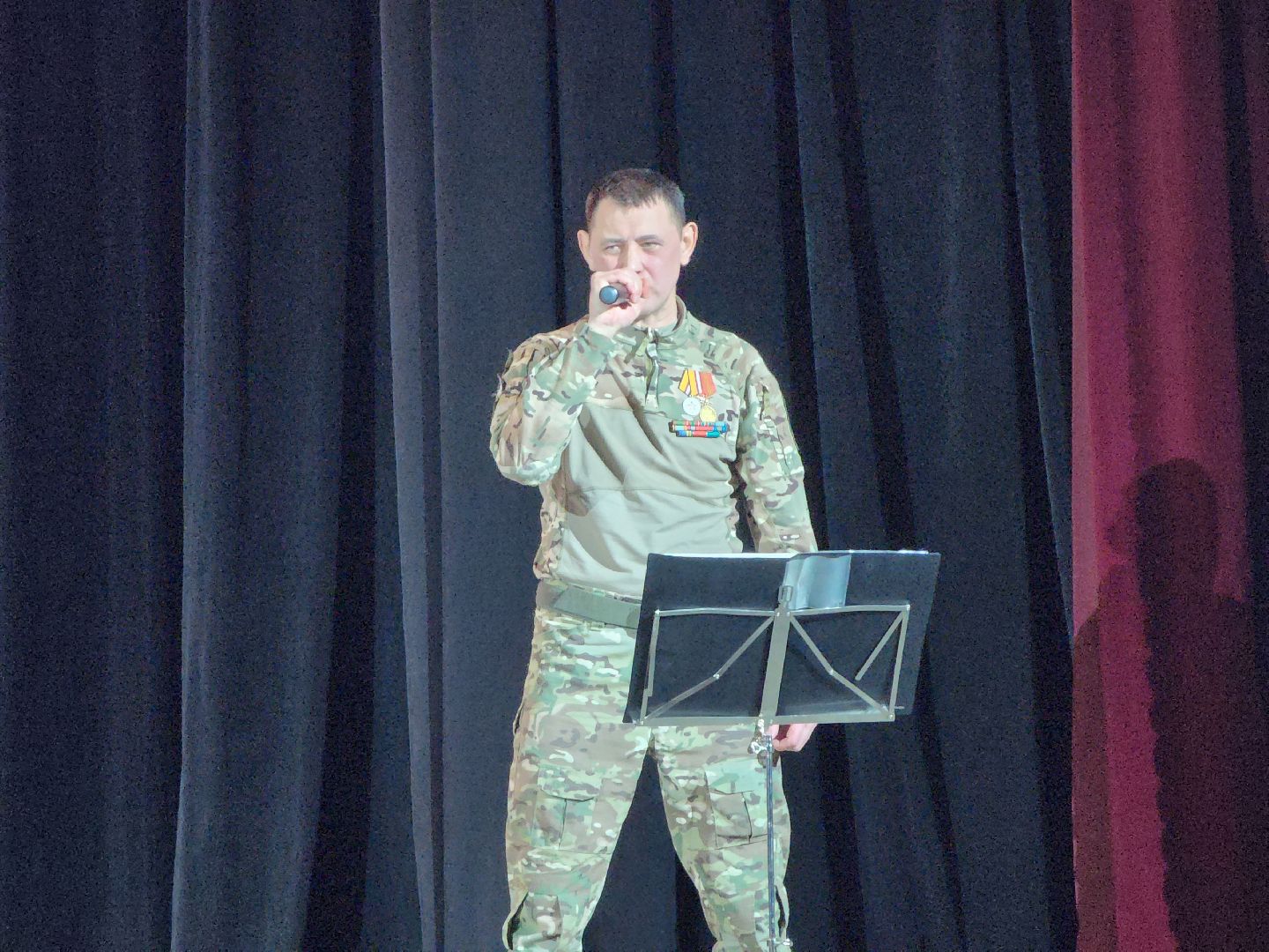 Концерт, Военные песни, Доброволец, вертикалки