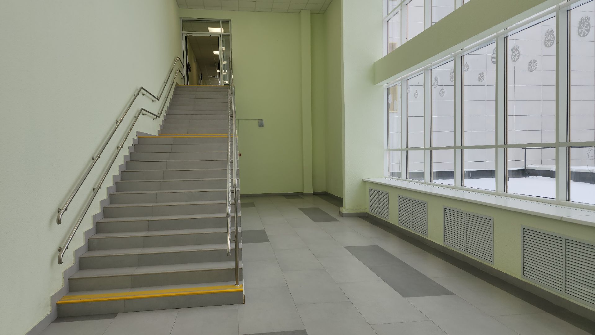 пушкино, новая школа, ученики,спорт, численность,новое оборудование, учебный процесс,