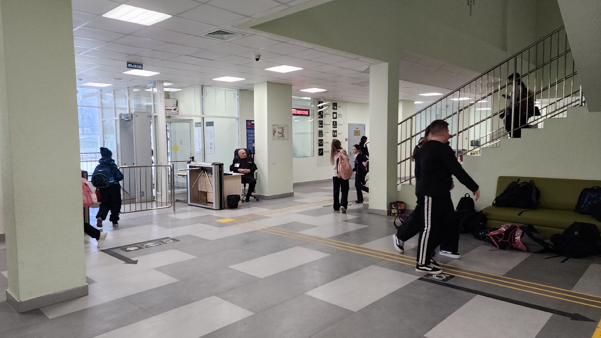 пушкино, новая школа, ученики,спорт, численность,новое оборудование, учебный процесс,