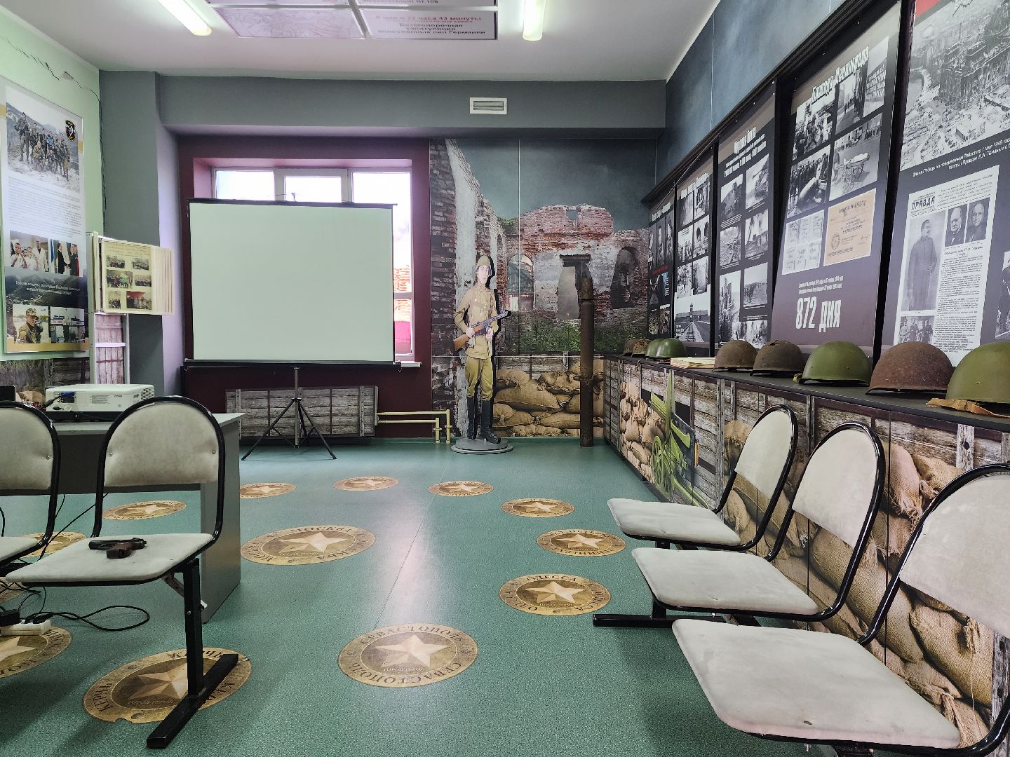 раменское, общество, юбилей музея 100-й Свирской дивизии в средней школе 8,