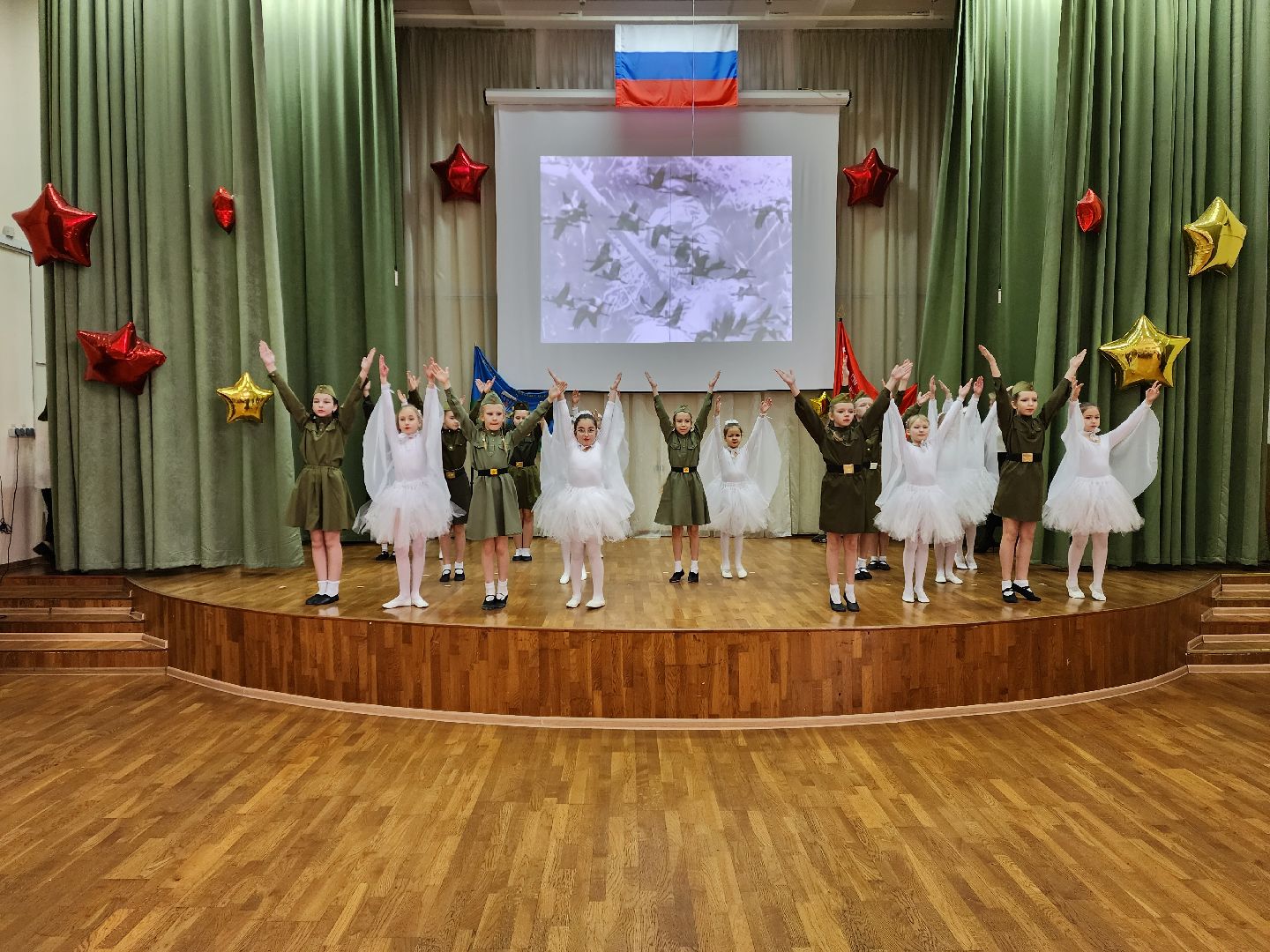 раменское, общество, юбилей музея 100-й Свирской дивизии в средней школе 8,