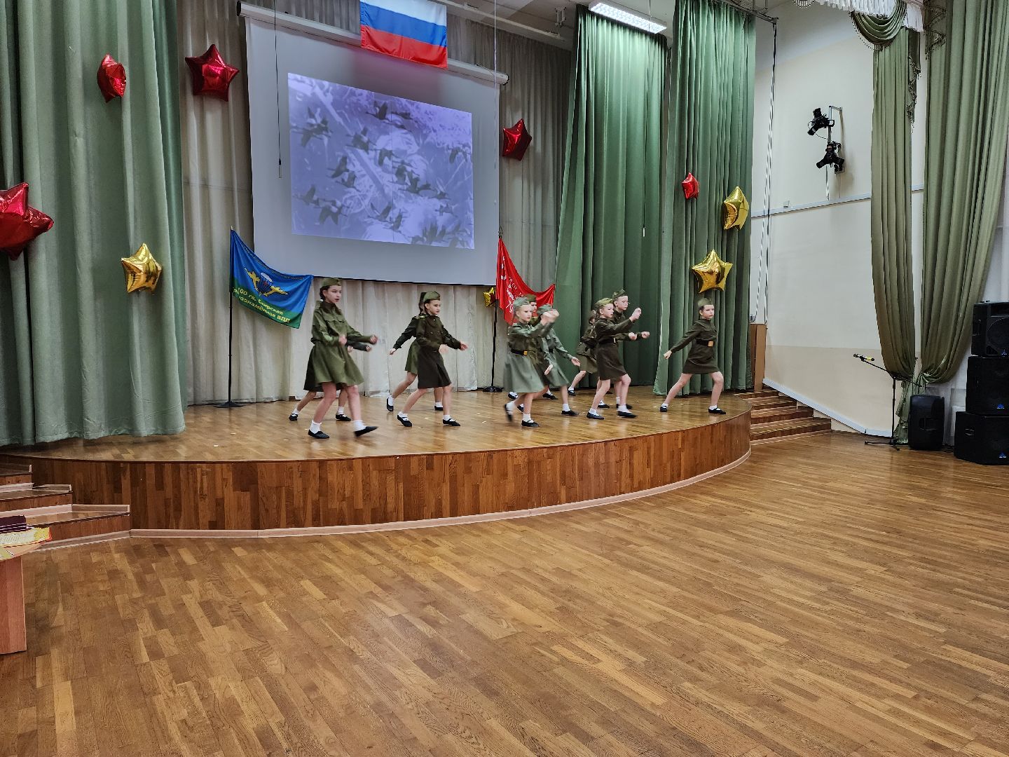 раменское, общество, юбилей музея 100-й Свирской дивизии в средней школе 8,