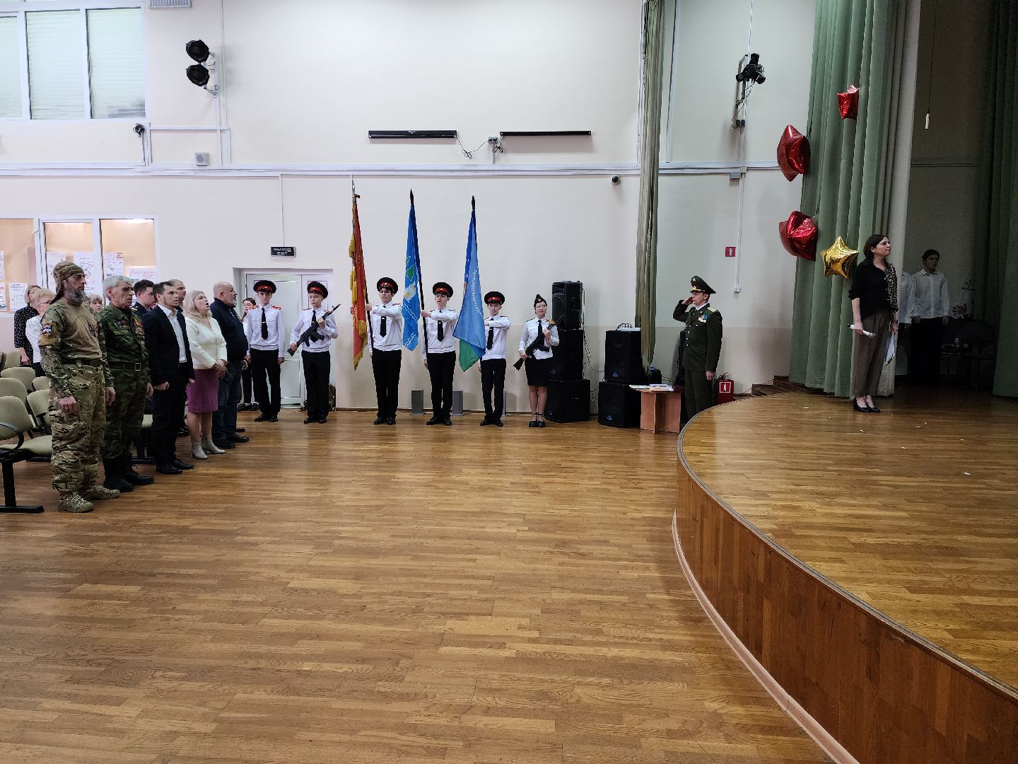 раменское, общество, средняя школа 8, посвящение в кадеты,