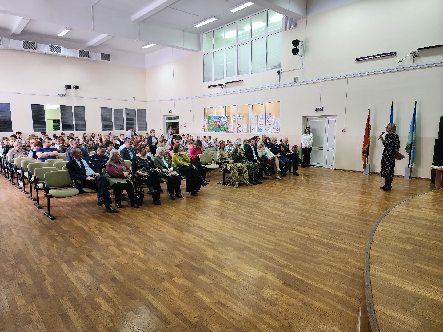 раменское, общество, средняя школа 8, посвящение в кадеты,