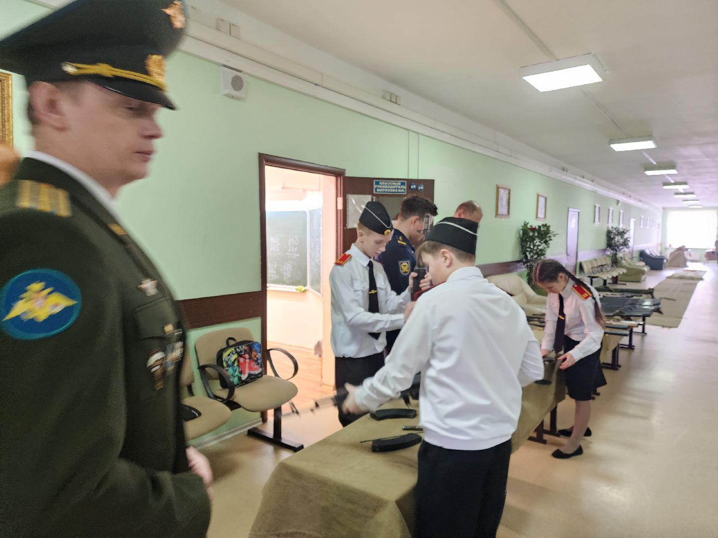 раменское, общество, средняя школа 8, посвящение в кадеты,