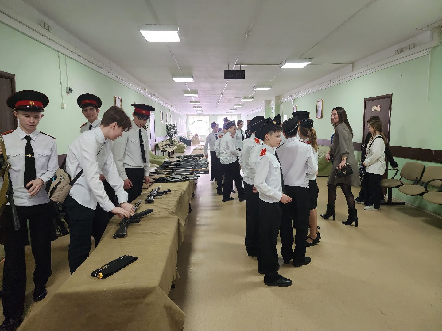 раменское, общество, средняя школа 8, посвящение в кадеты,