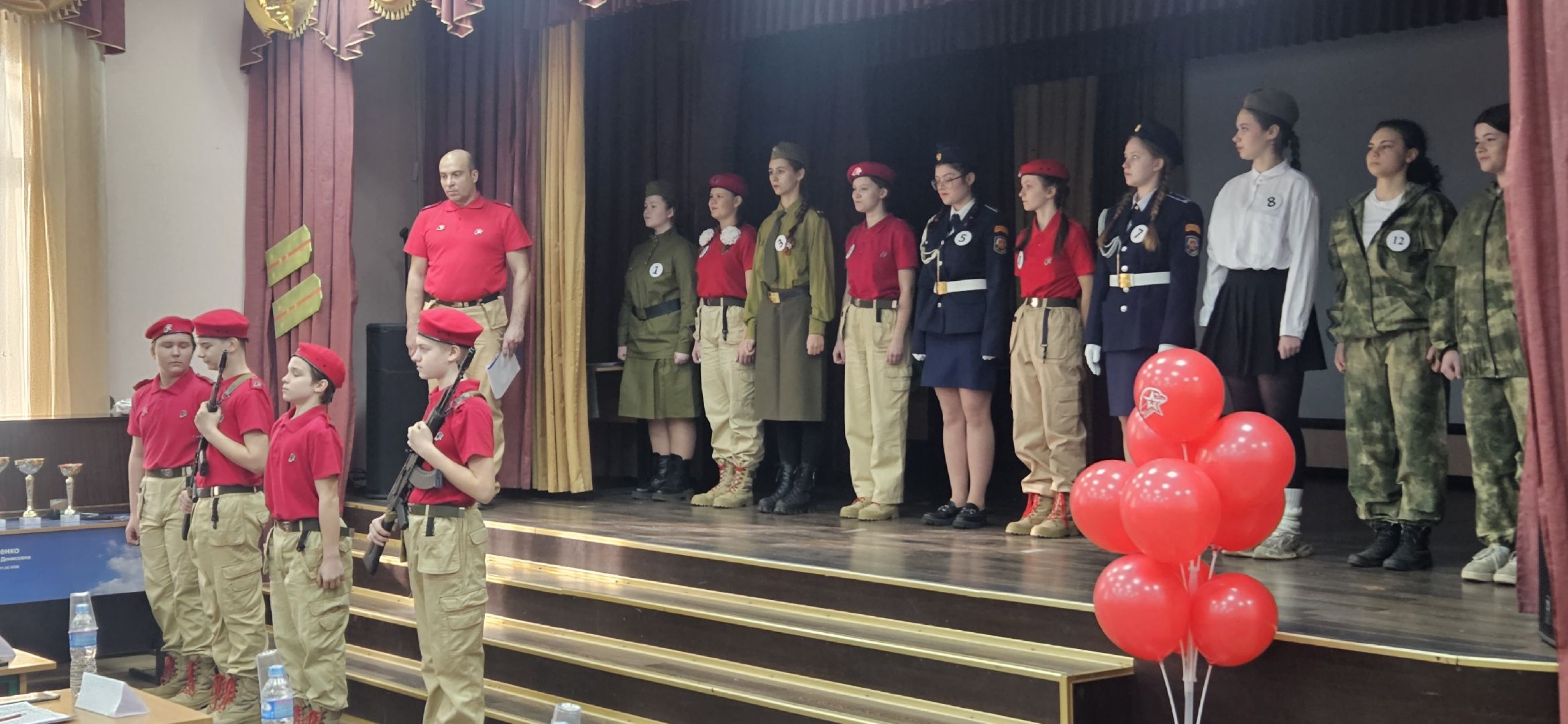 юнармия, конкурс, девушки в погонах, жуковский,