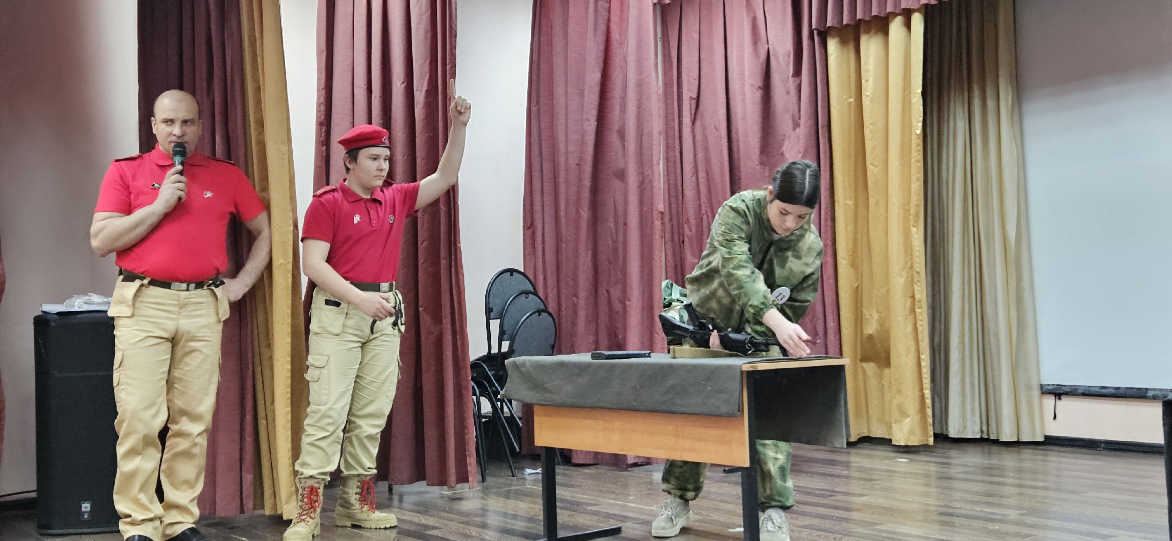 юнармия, конкурс, девушки в погонах, жуковский,