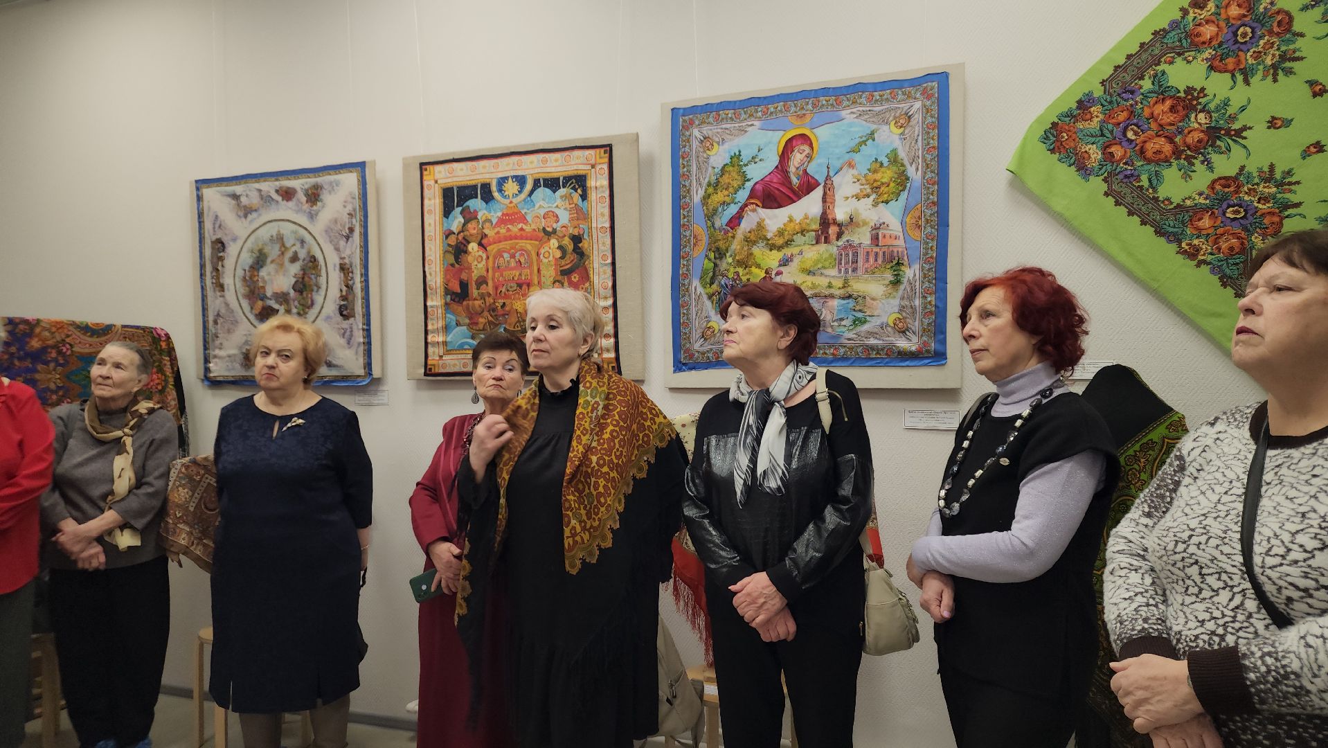 вертикалки, павловский посад, платки, выставка,