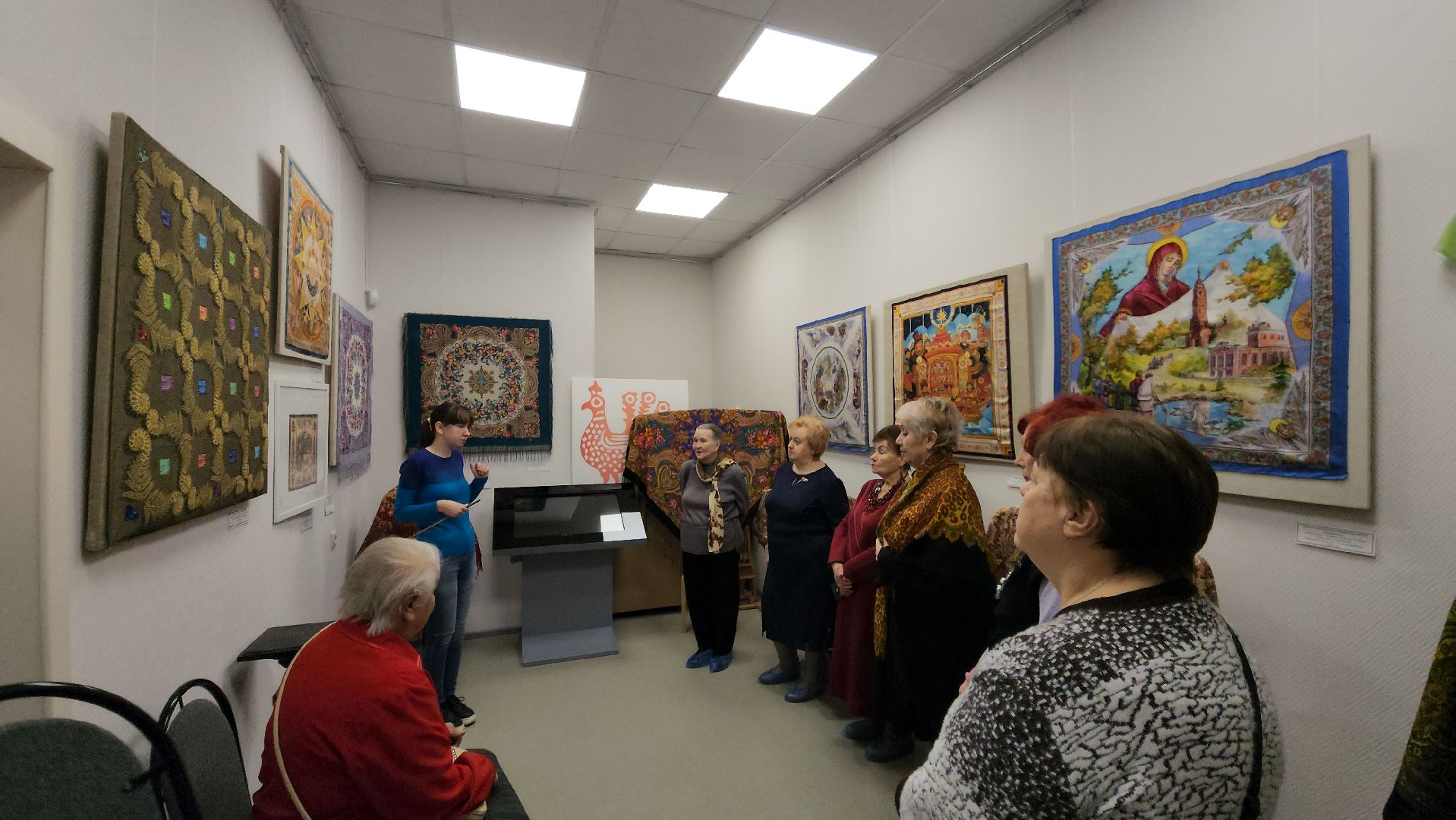 вертикалки, павловский посад, платки, выставка,