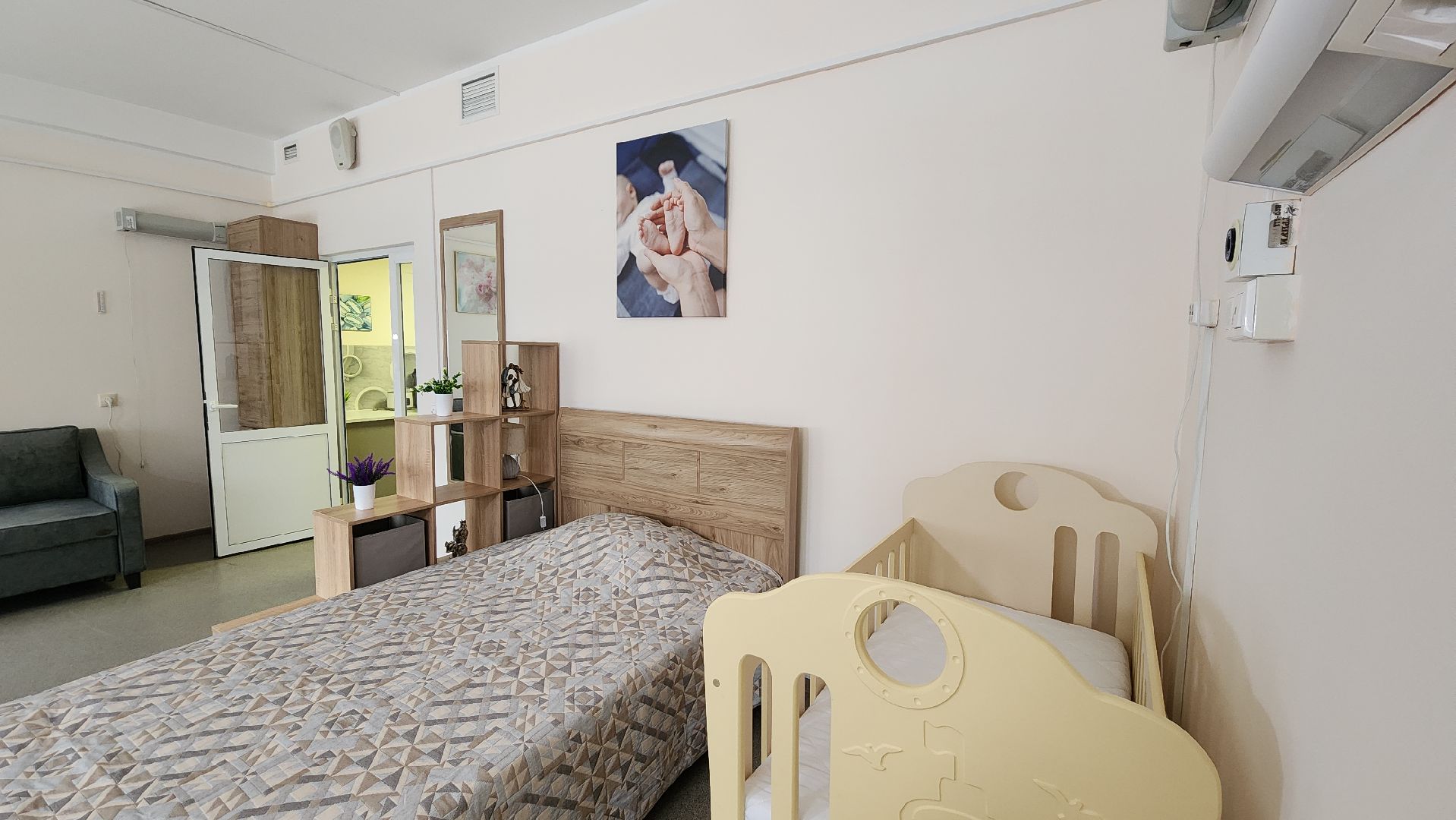 пушкино, пушкинская больница, перинатальный центр, палата, новорожденные,рождаемость,комфортная среда,