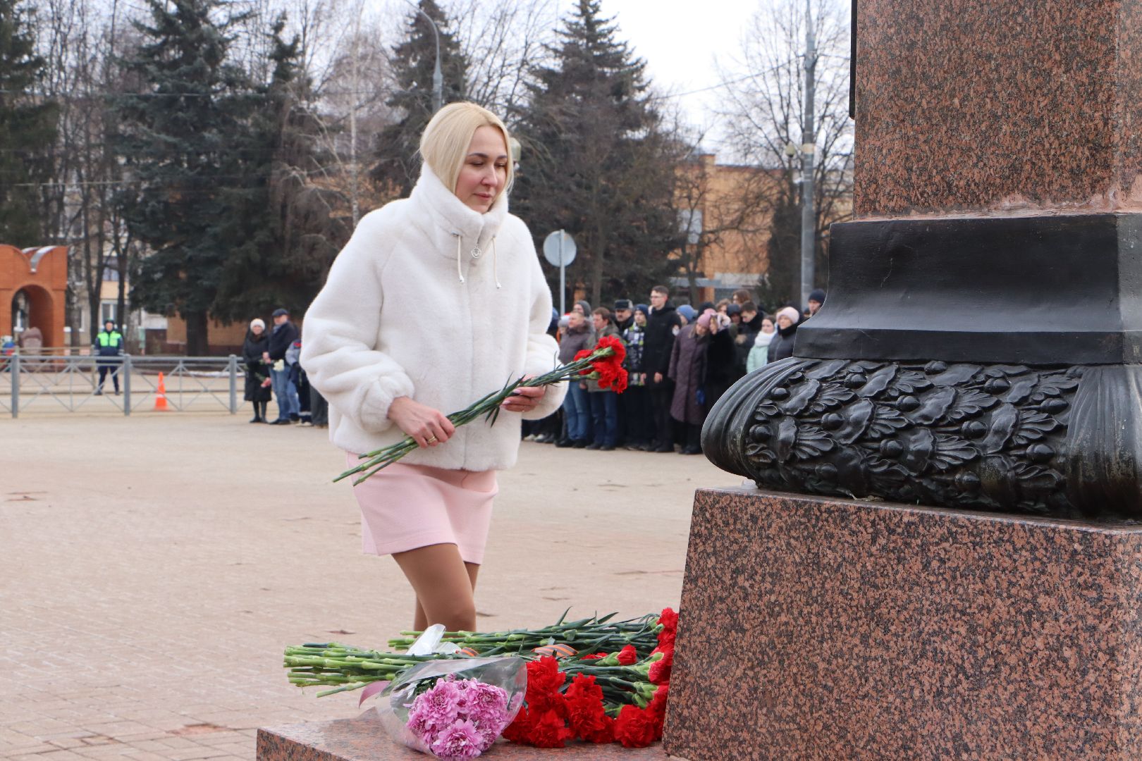 125 лет Чуйкову, Серебряные Пруды, возложение, сталинградская битва, маршал чуйков, внук маршала чуйкова, внук маршала баграмяна, площадь чуйкова,