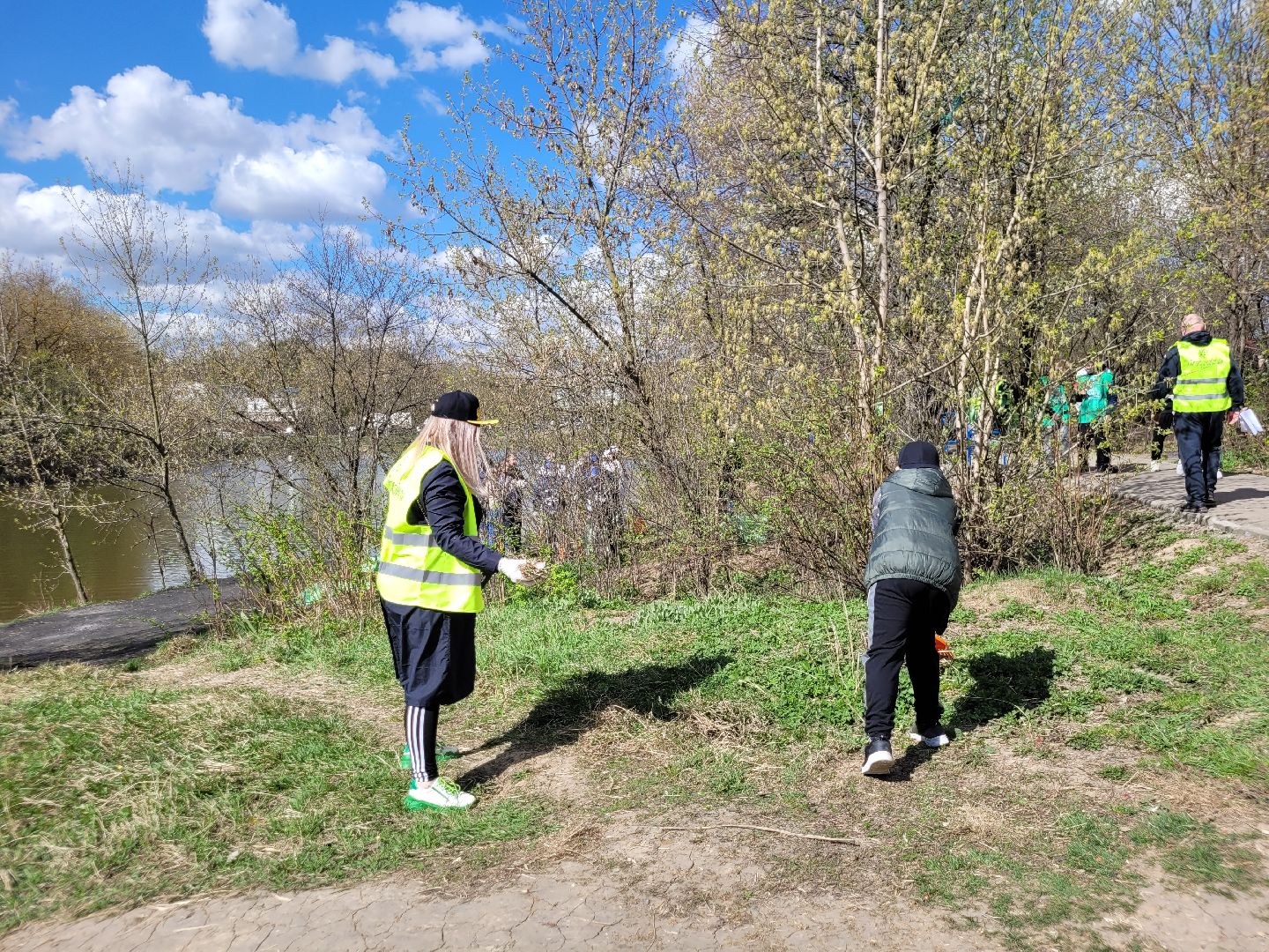 экология, чистота, субботник, видное, благоустройство