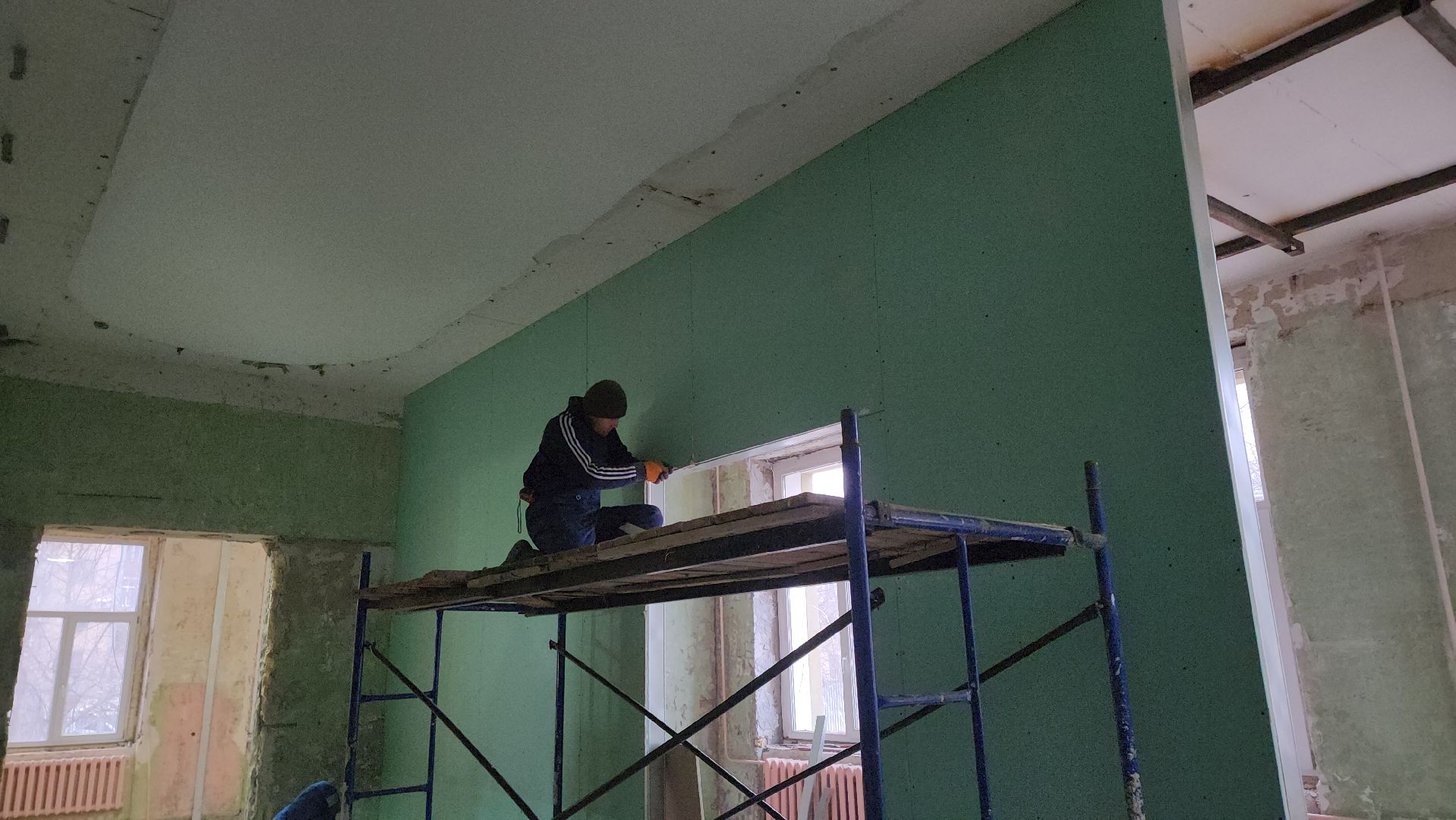 капремонт, школа 32, балашиха, вертикалка,