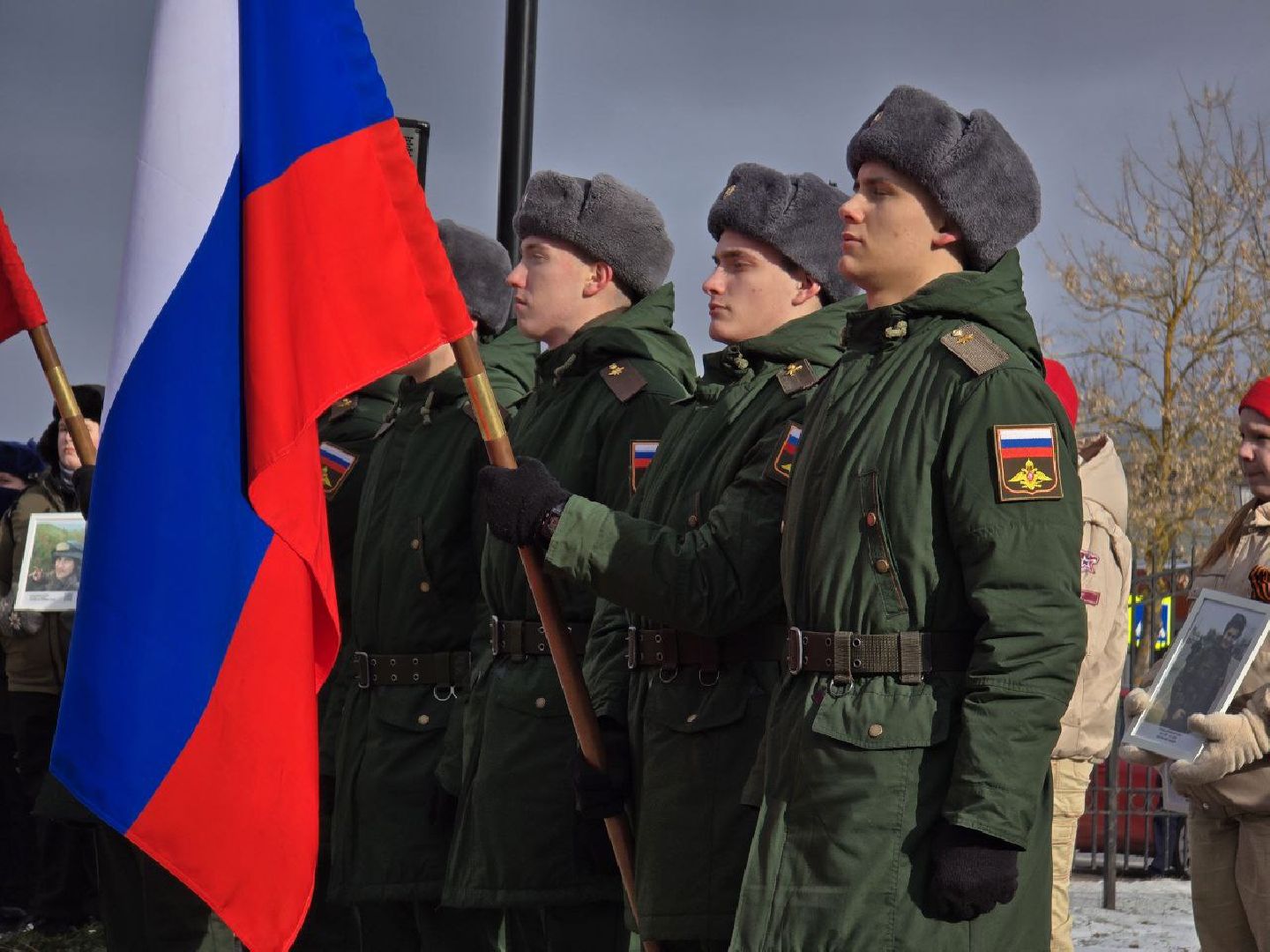 можайск, можайский муниципальный округ, открытие памятника, ветераны боевых действий, сво, общество, подмосковье,