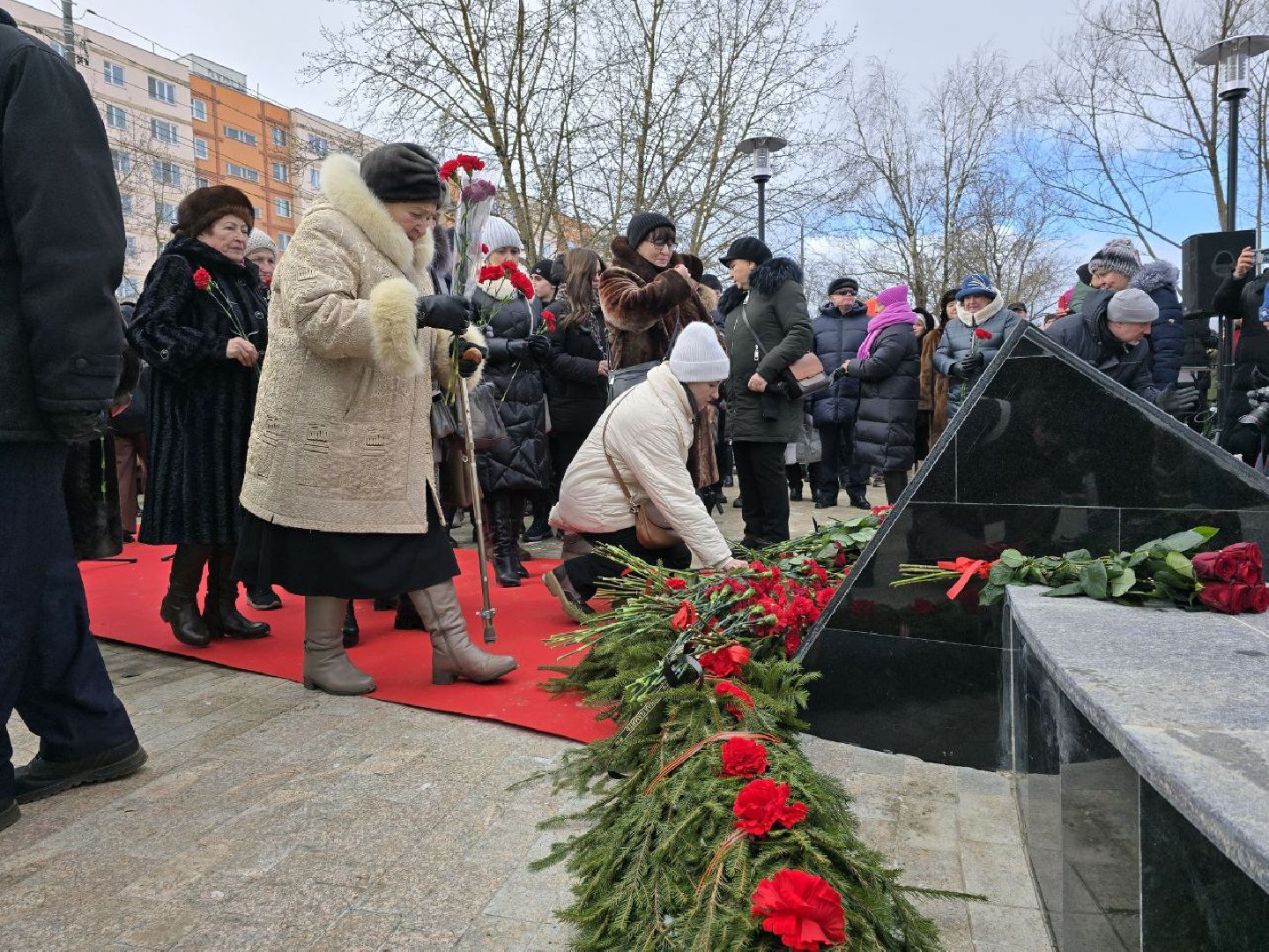 можайск, можайский муниципальный округ, открытие памятника, ветераны боевых действий, сво, общество, подмосковье,