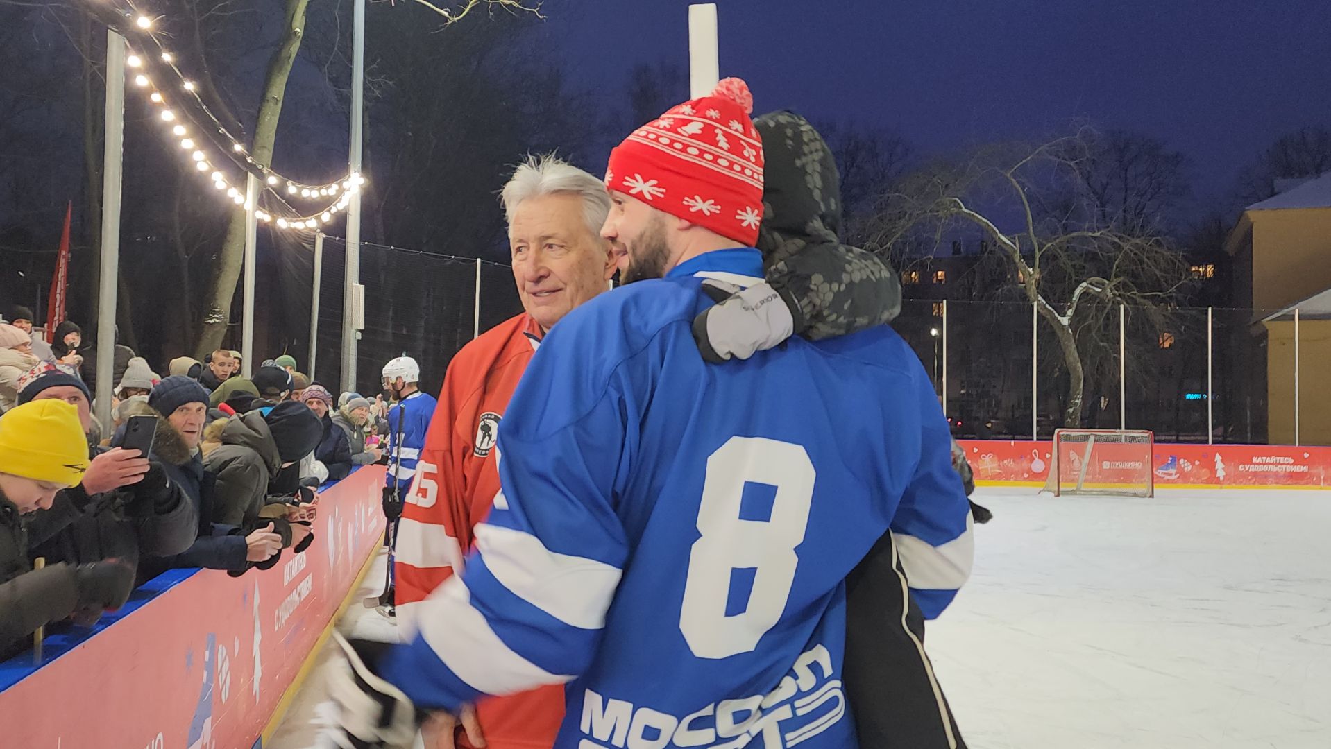 пушкино, центральный парк, легенды хоккея,звезды спорта,хоккей в парке, спорт в парке,