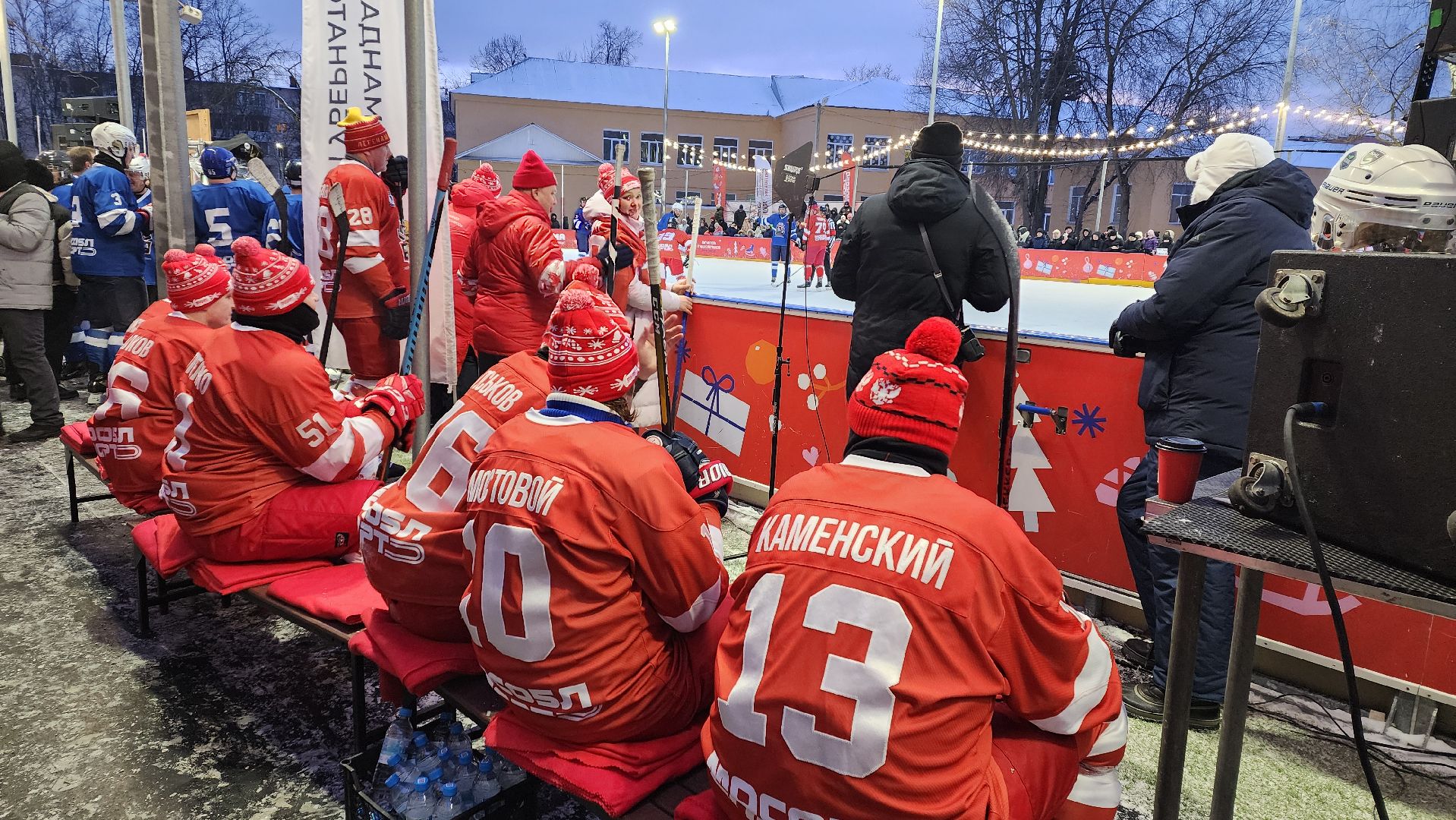 пушкино, центральный парк, легенды хоккея,звезды спорта,хоккей в парке, спорт в парке,