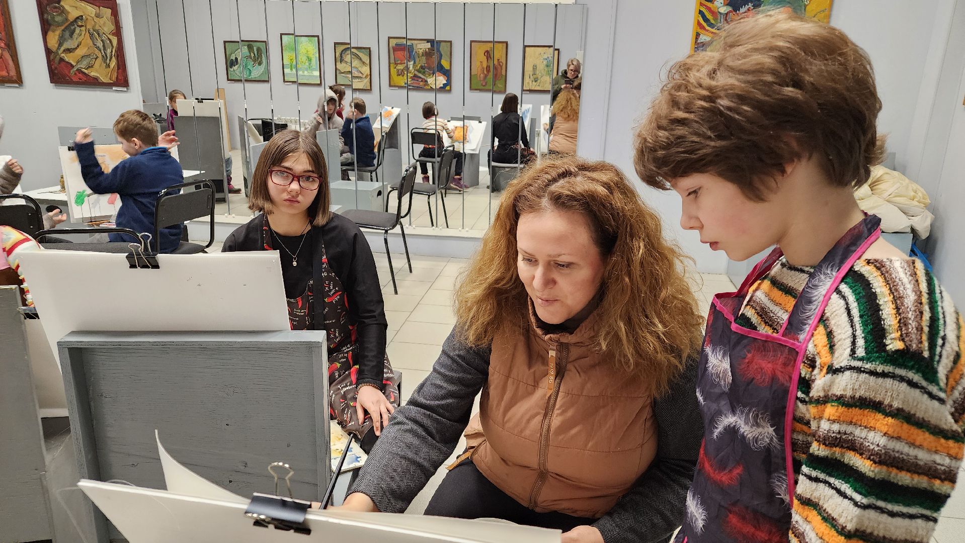 Протвино, Мастер-класс по живописи, культура,