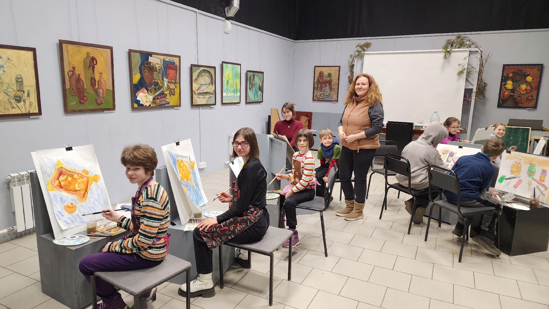 Протвино, Мастер-класс по живописи, культура,