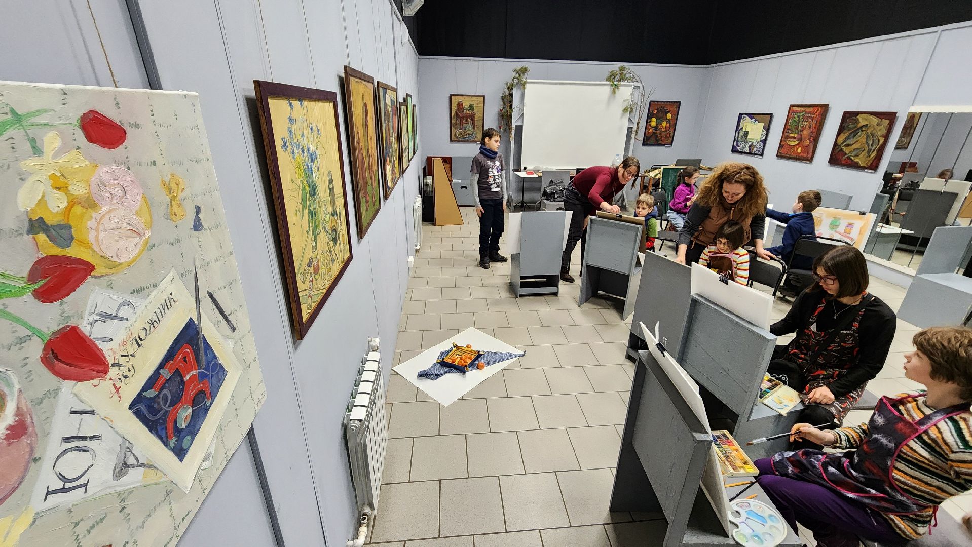 Протвино, Мастер-класс по живописи, культура,