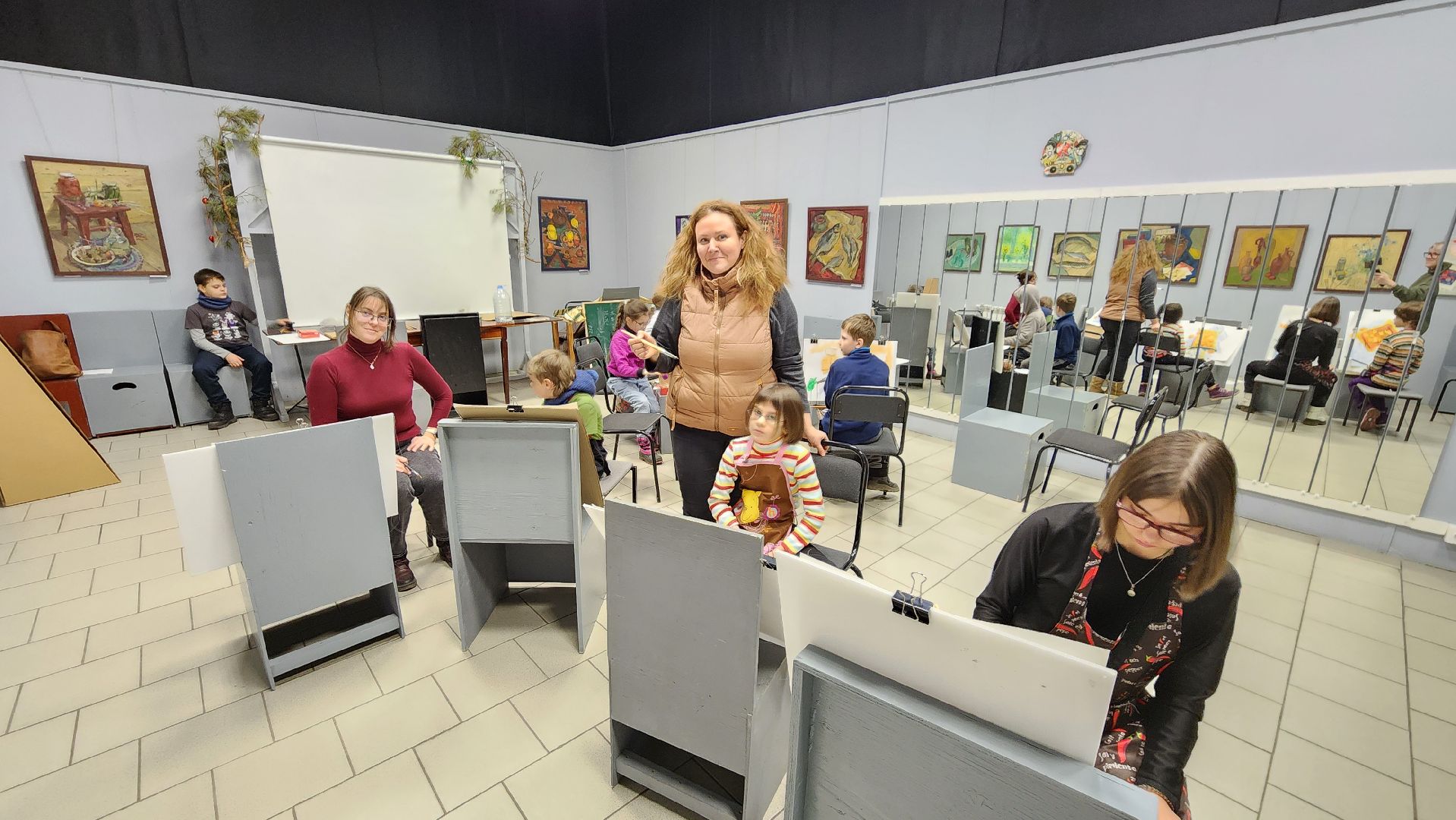 Протвино, Мастер-класс по живописи, культура,