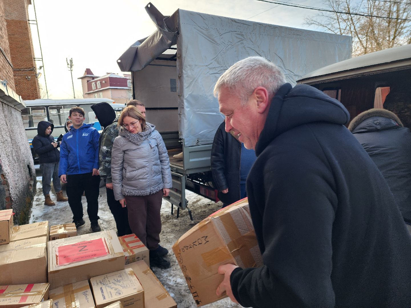 сво, спецоперация, гуманитарная помощь,шатура, дети,