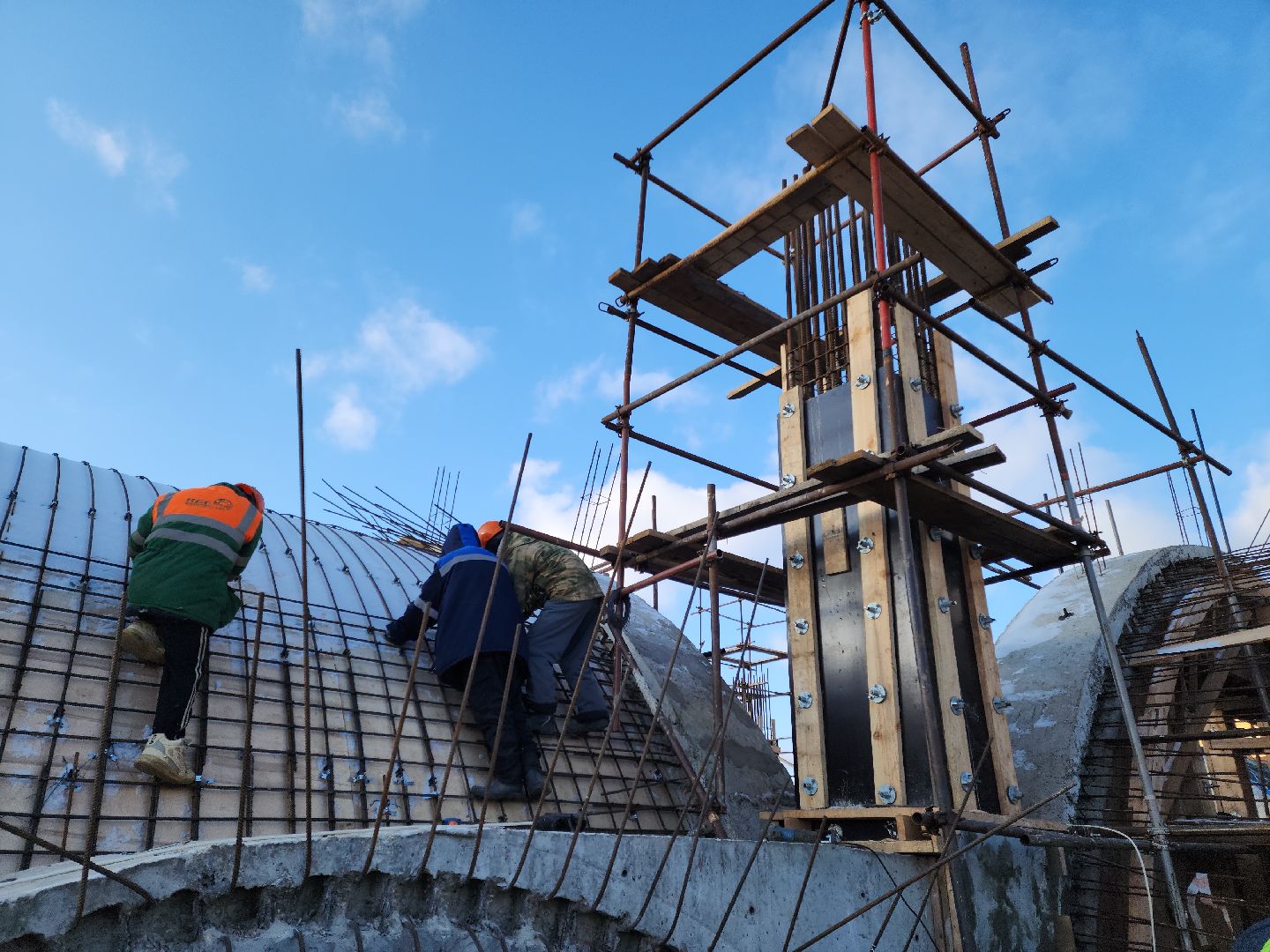 Подольск, Никольский храм, строительство, вертикалки,