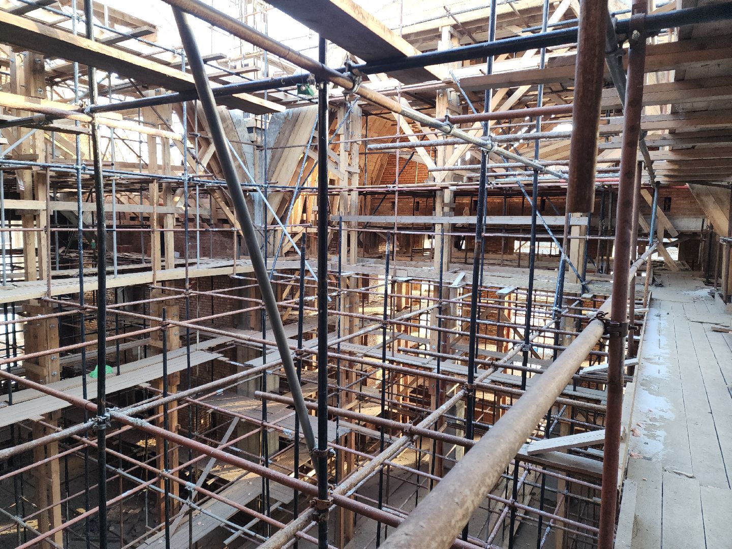 Подольск, Никольский храм, строительство, вертикалки,