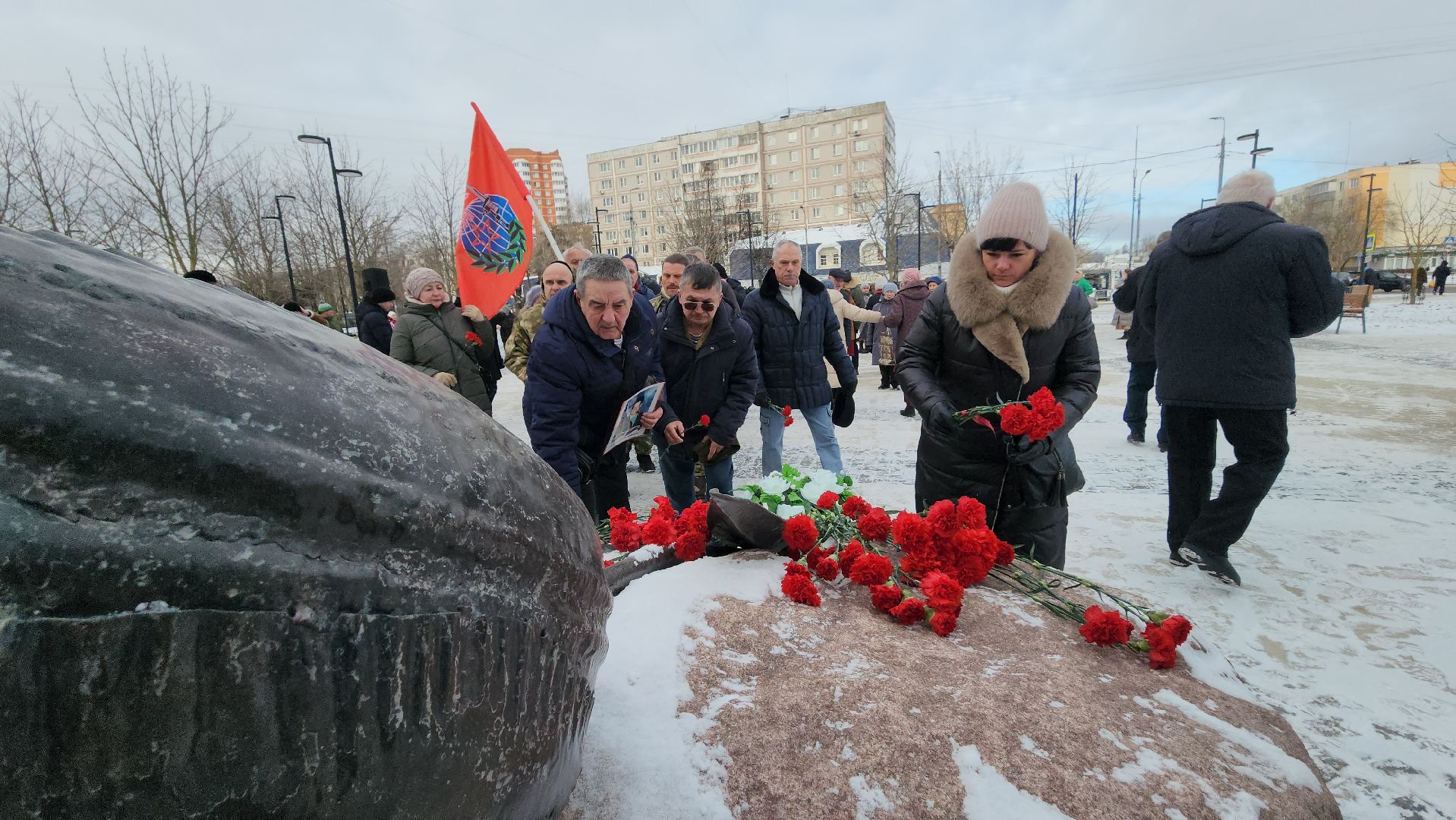 серпухов, площадь звездная, черный тюльпан, митинг памяти, воины-интернационалисты,