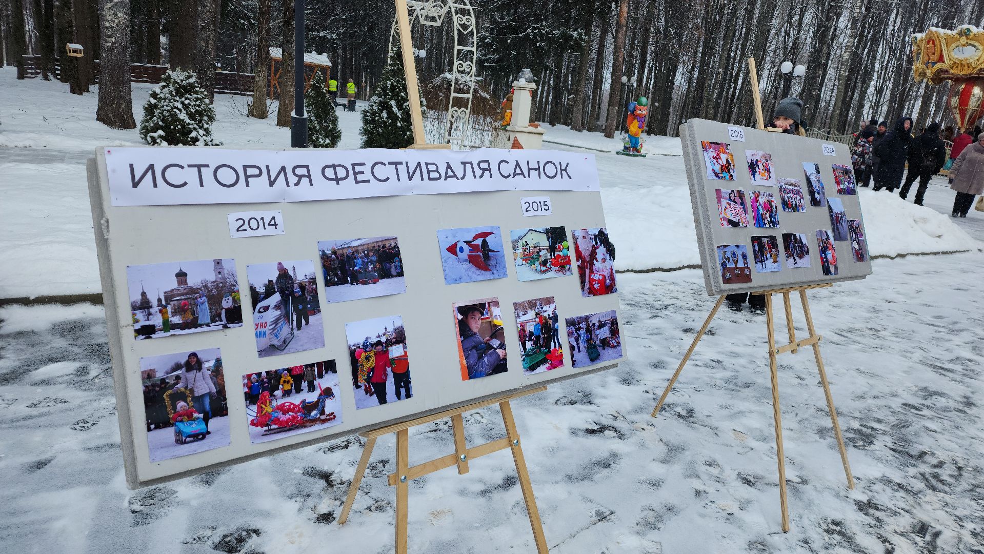 волоколамск, Фестиваль санок, зима в подмосковье,