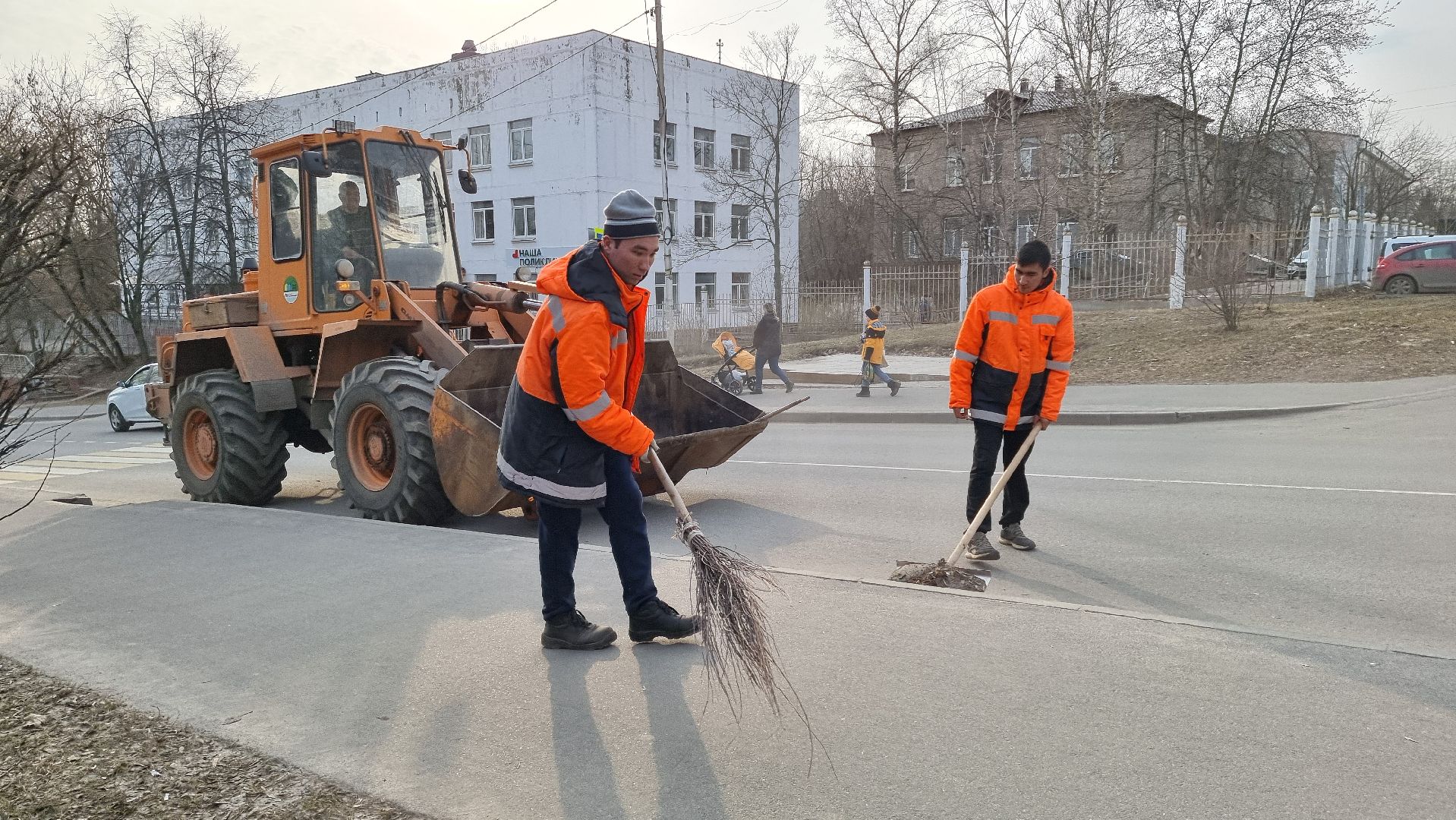 уборка города, дзержинский, жкх,