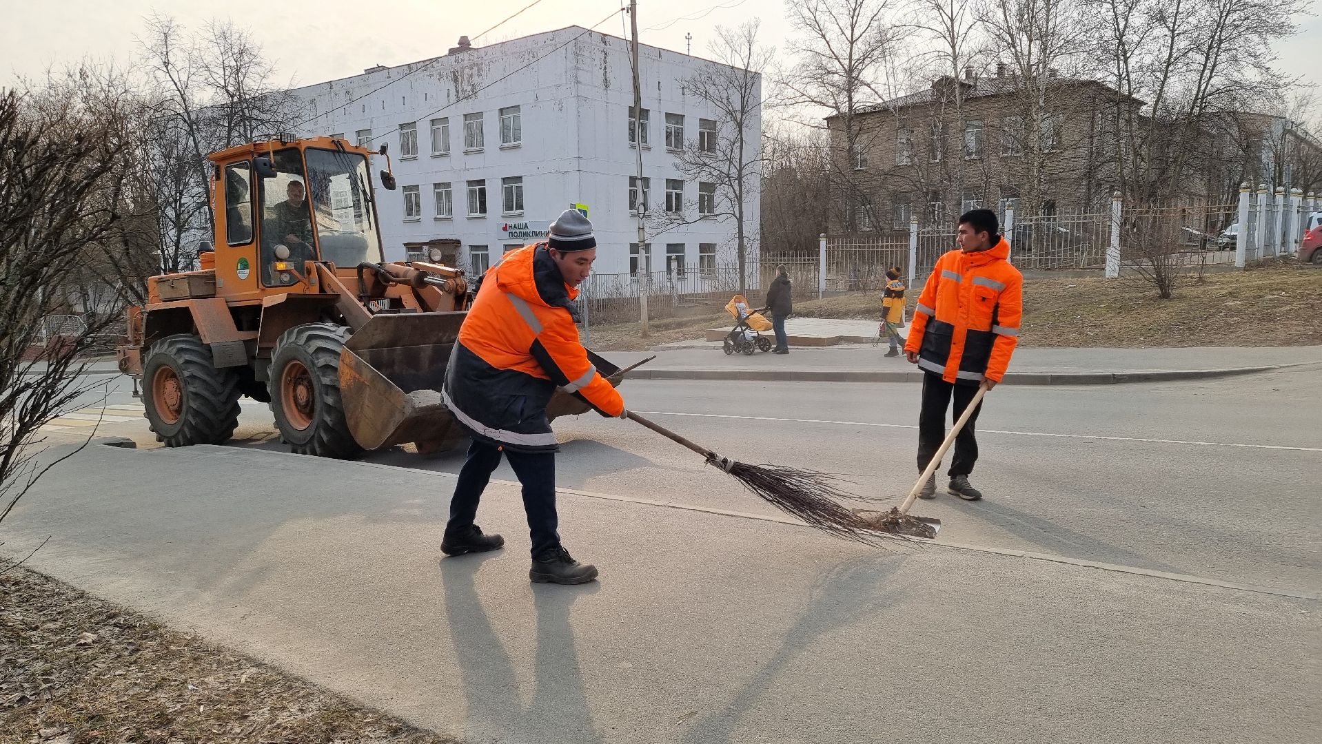 уборка города, дзержинский, жкх,