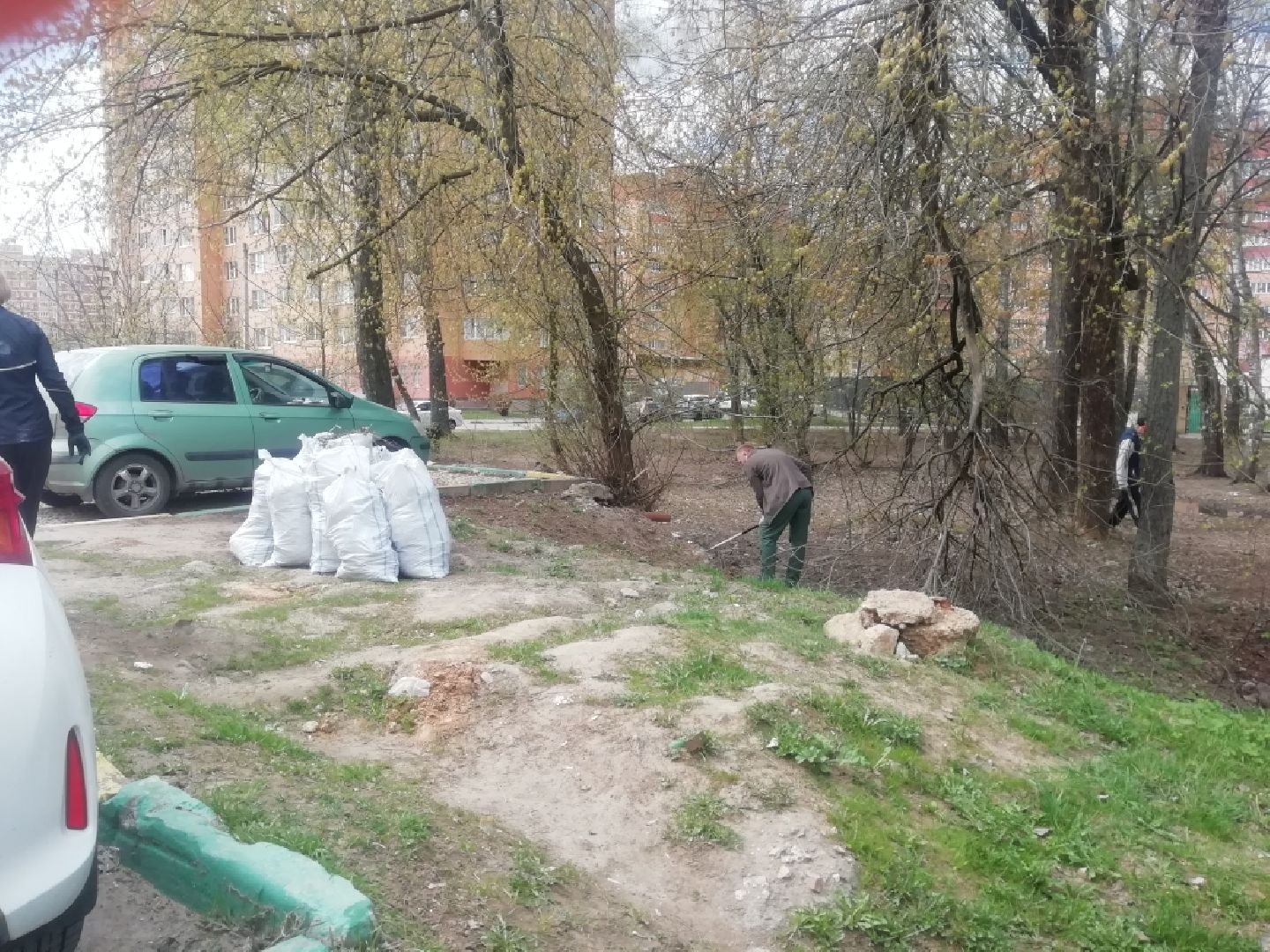 Звенигород, благоустройство, сквер, субботник, придомовые территории