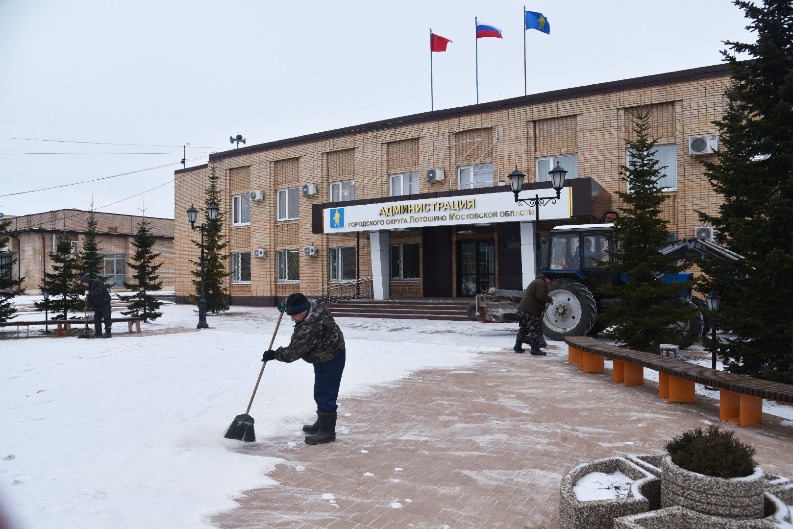 лотошино, добродел, благоустройство, уборка снега, обращения жителей,