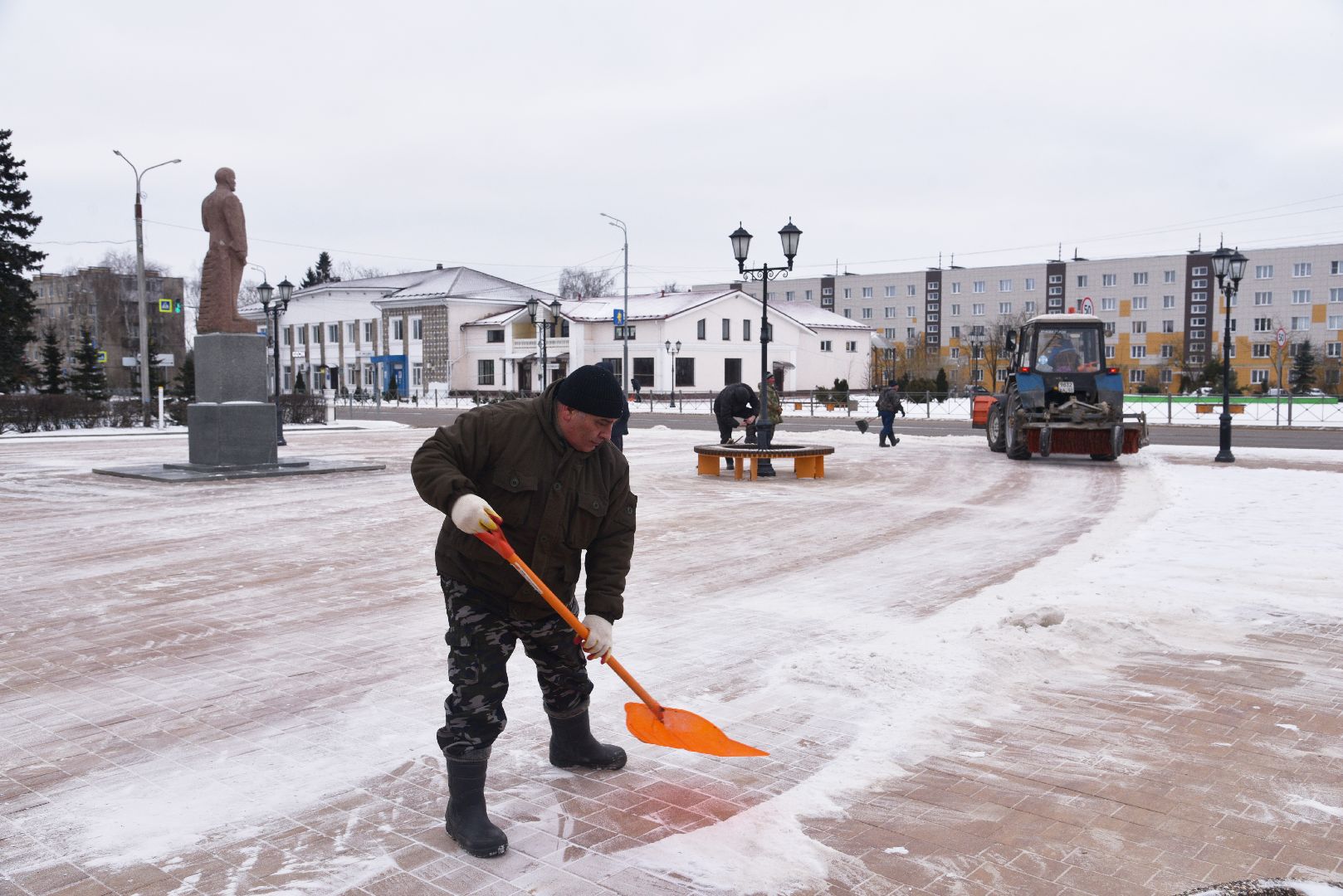 лотошино, добродел, благоустройство, уборка снега, обращения жителей,