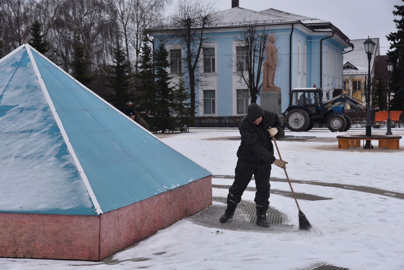 лотошино, добродел, благоустройство, уборка снега, обращения жителей,