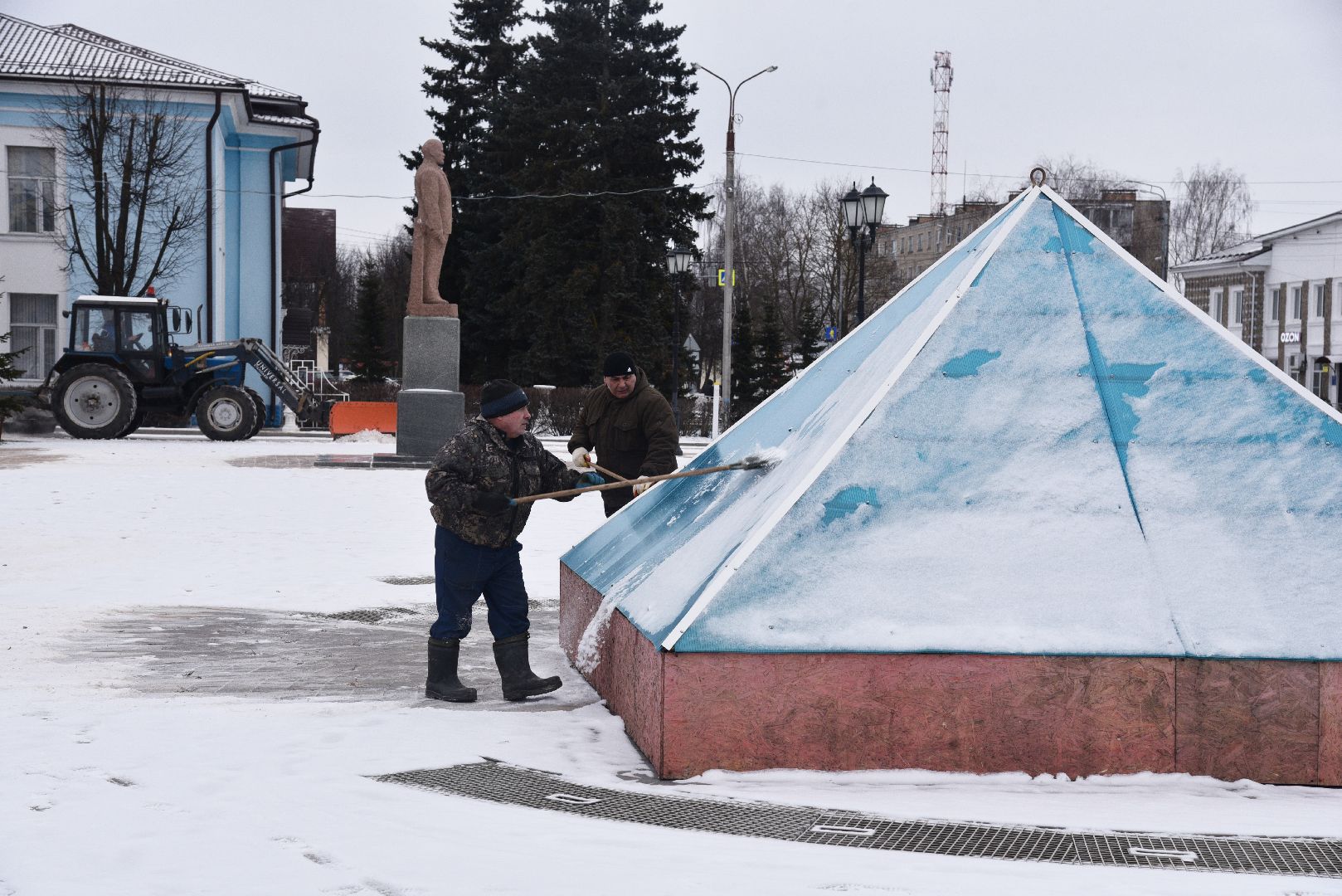 лотошино, добродел, благоустройство, уборка снега, обращения жителей,