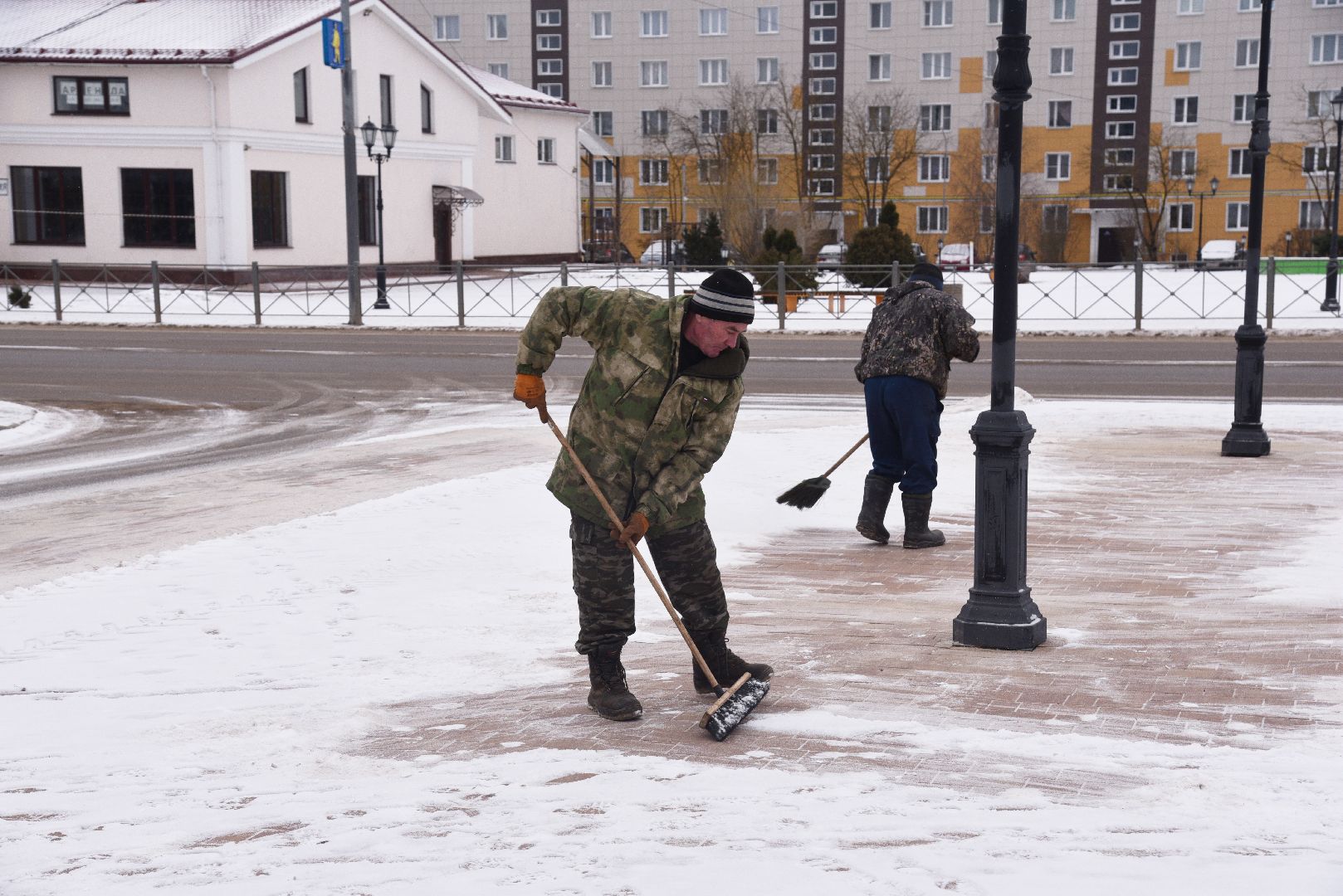лотошино, добродел, благоустройство, уборка снега, обращения жителей,